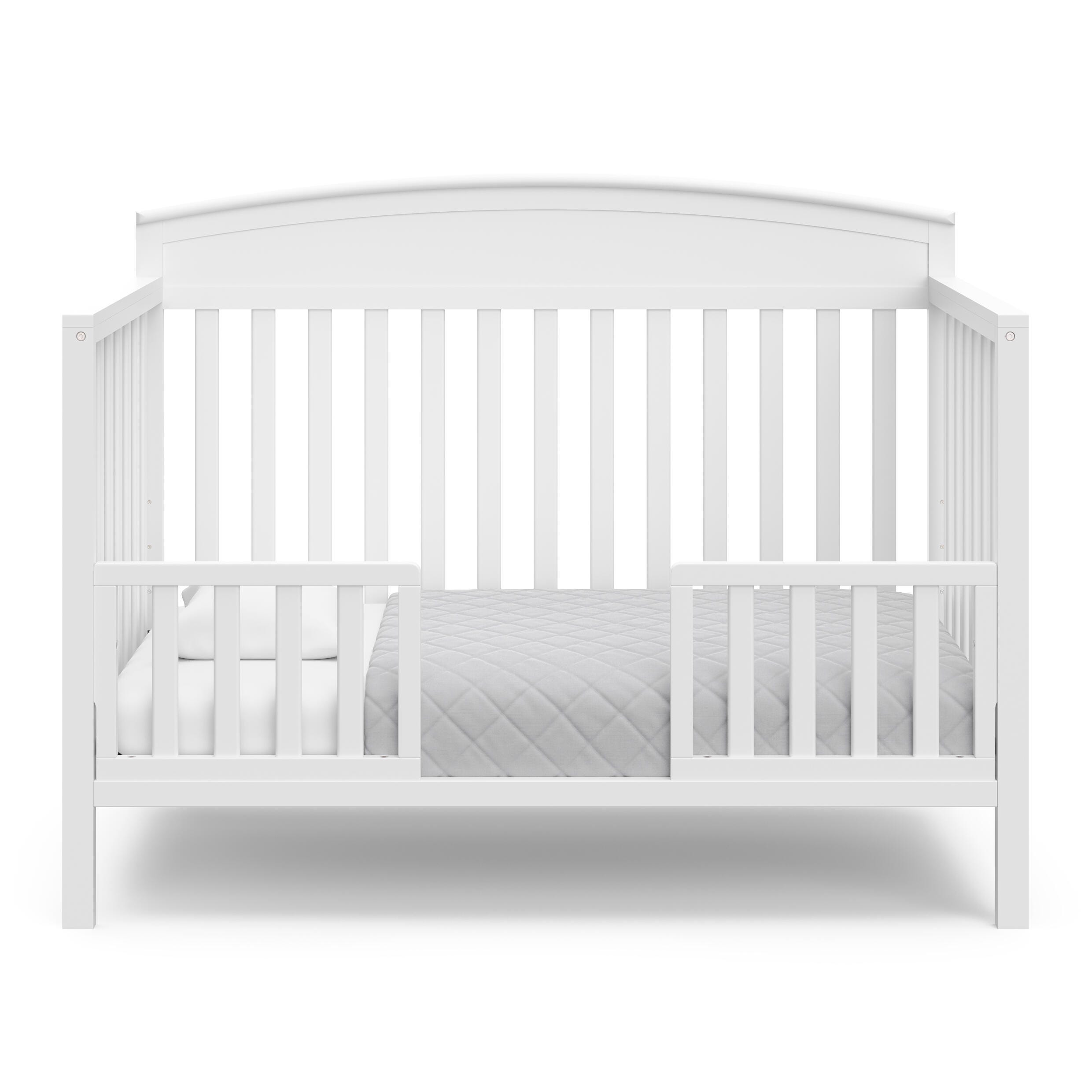 Graco Benton 5-in-1 Convertible Crib, White, large