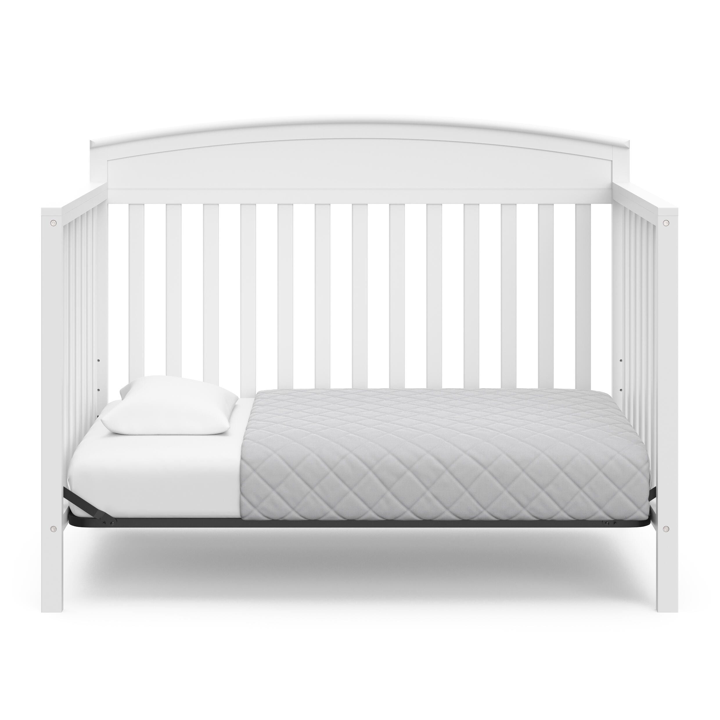 Graco Benton 5-in-1 Convertible Crib, White, large