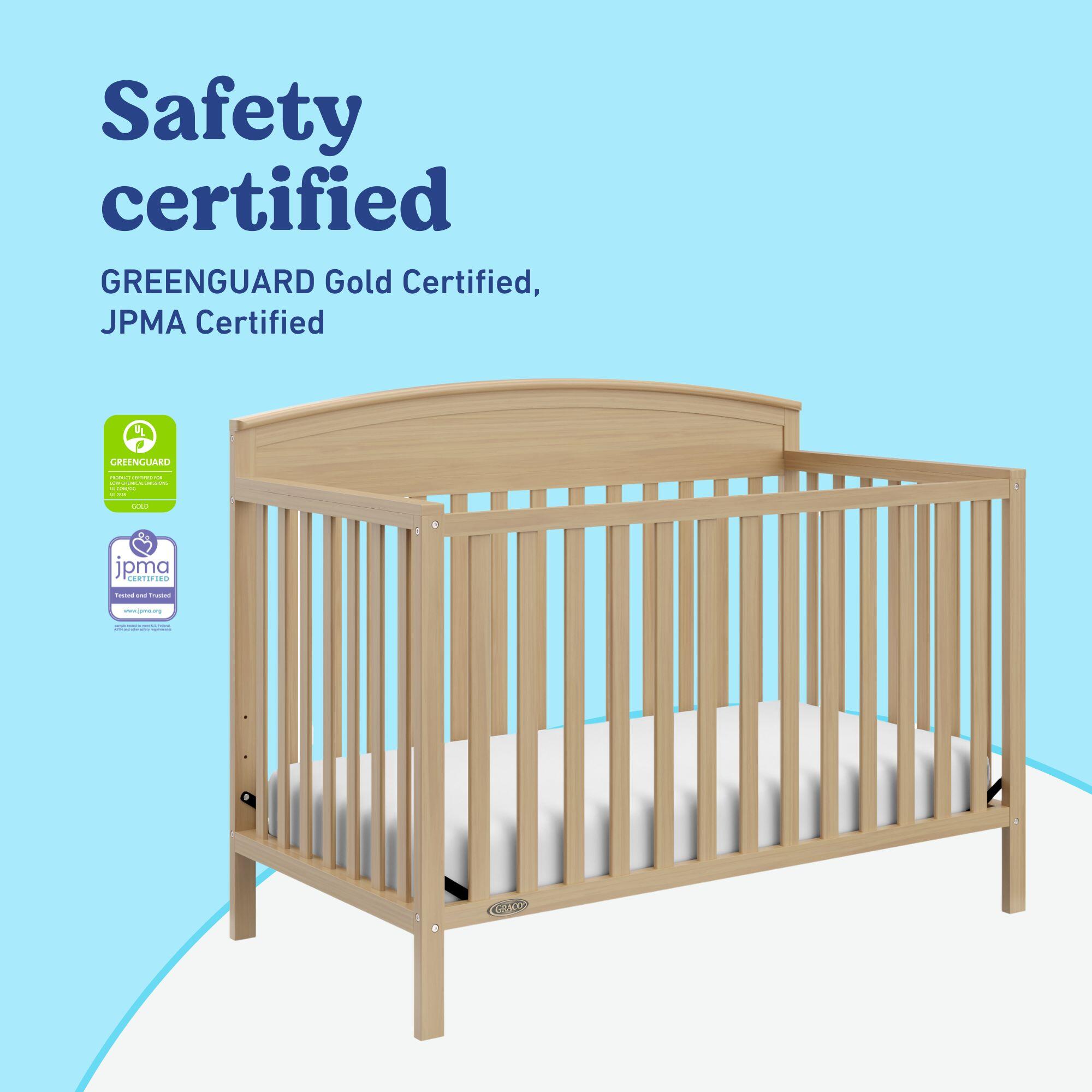 Graco Benton 5-in-1 Convertible Crib, Driftwood, large