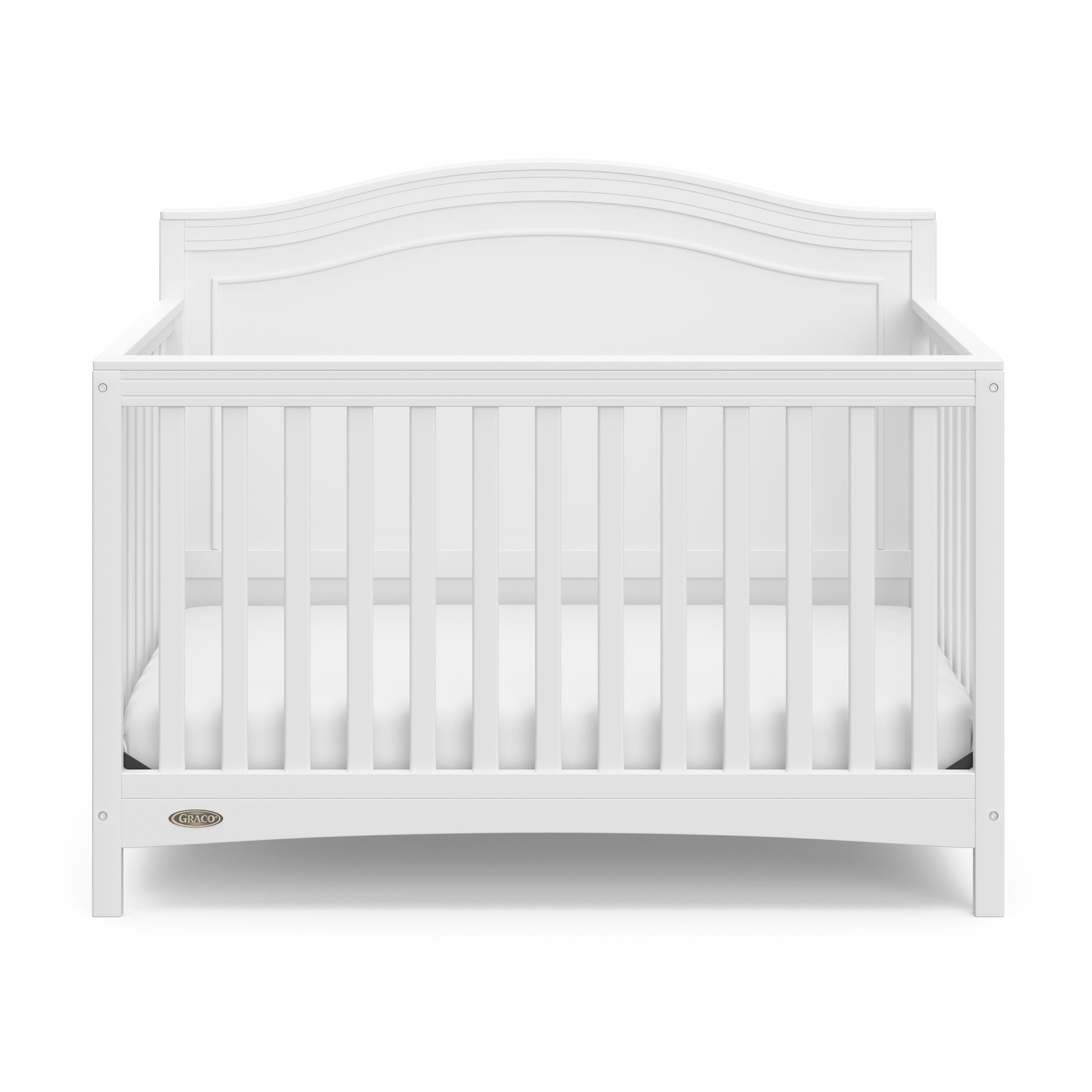 Graco Paris 4-in-1 Convertible Crib, White, large