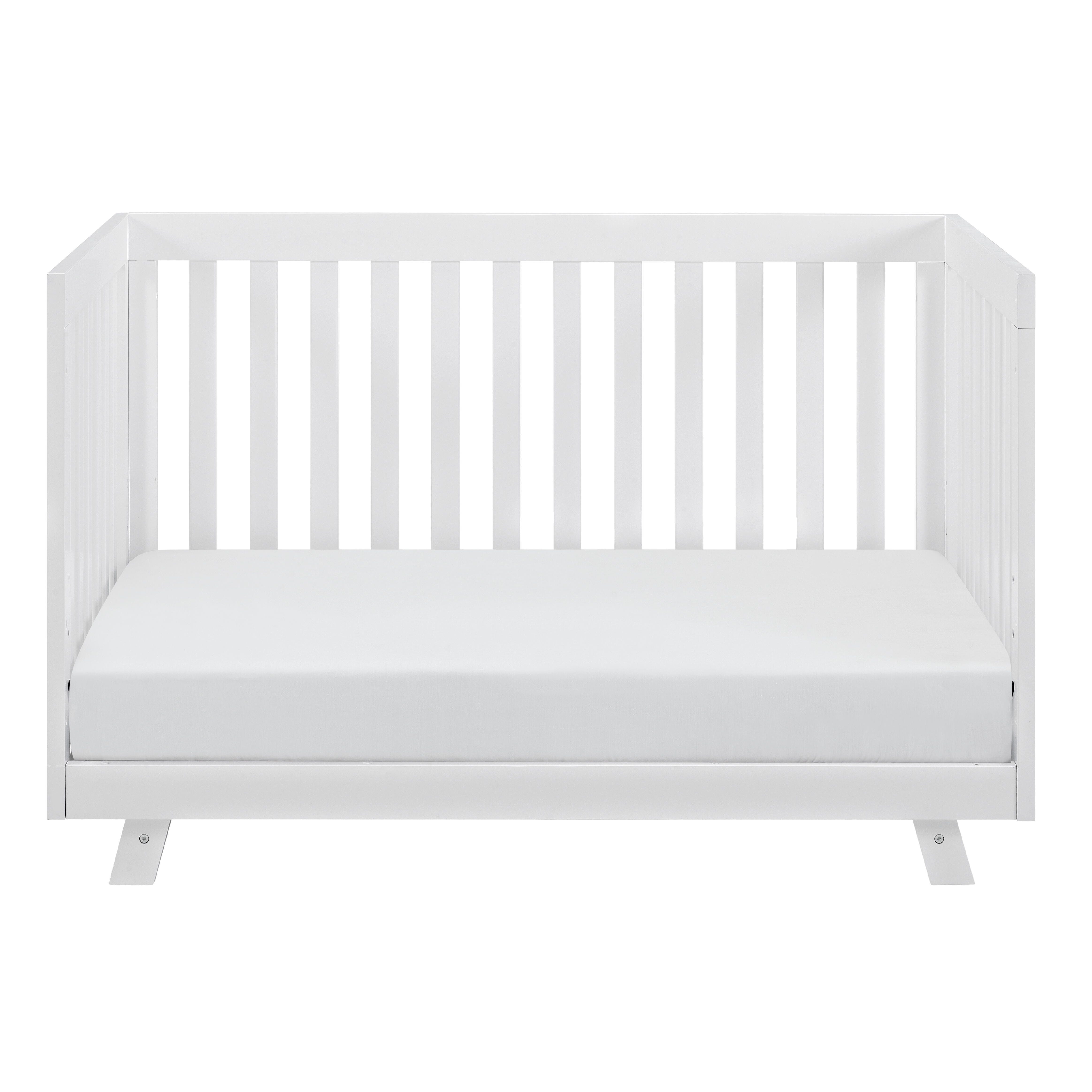 Storkcraft Beckett 3-in-1 Convertible Crib, White, large