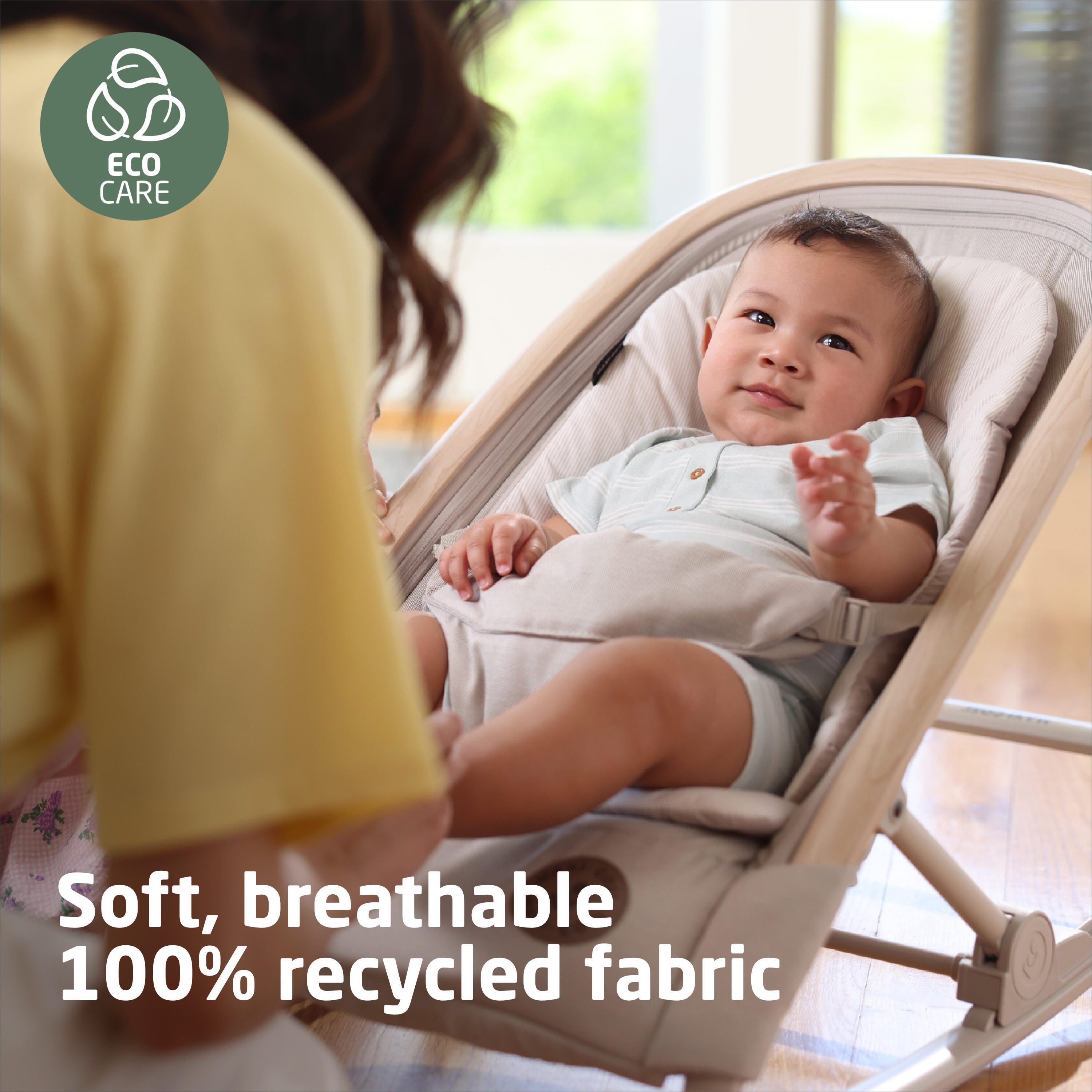 Maxi-Cosi Kori 2-in-1 Lightweight Rocker, Tan, large