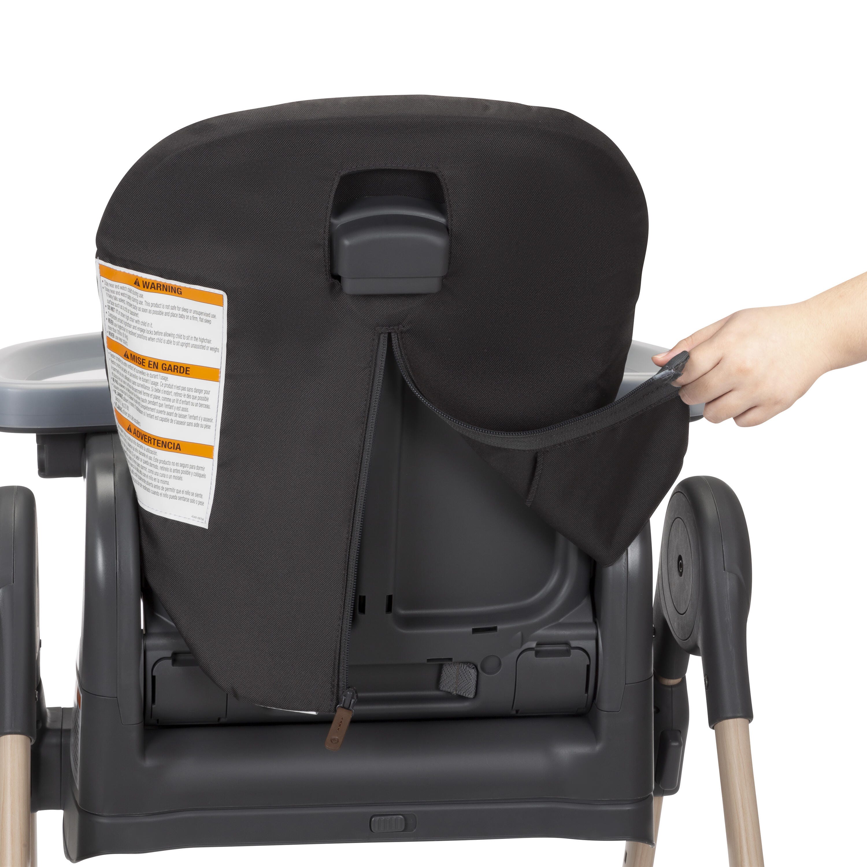 Maxi-Cosi Minla 6 in 1 Adjustable High Chair, Classic Graphite, large