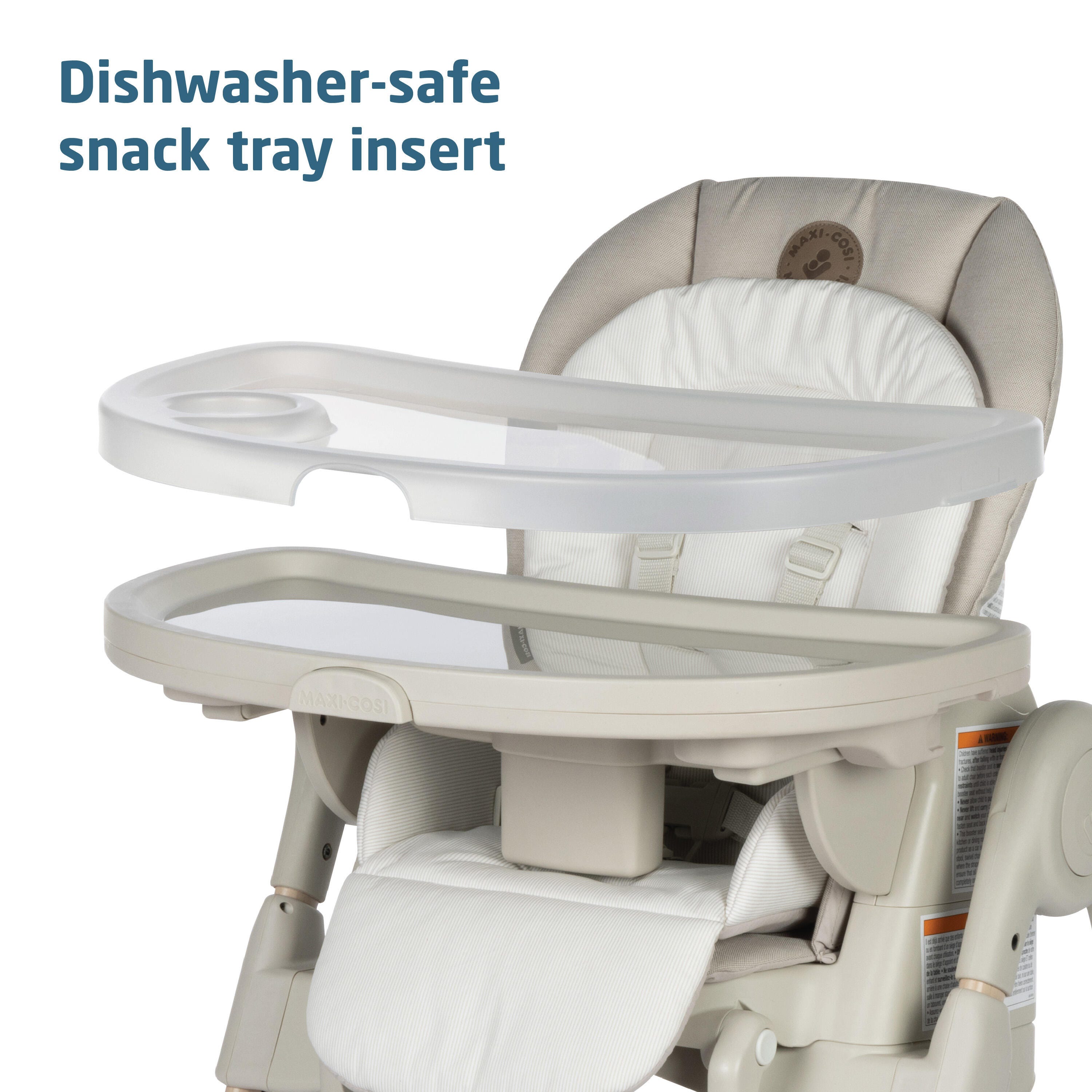 Maxi-Cosi Minla 6 in 1 Adjustable High Chair, Classic Oat, large