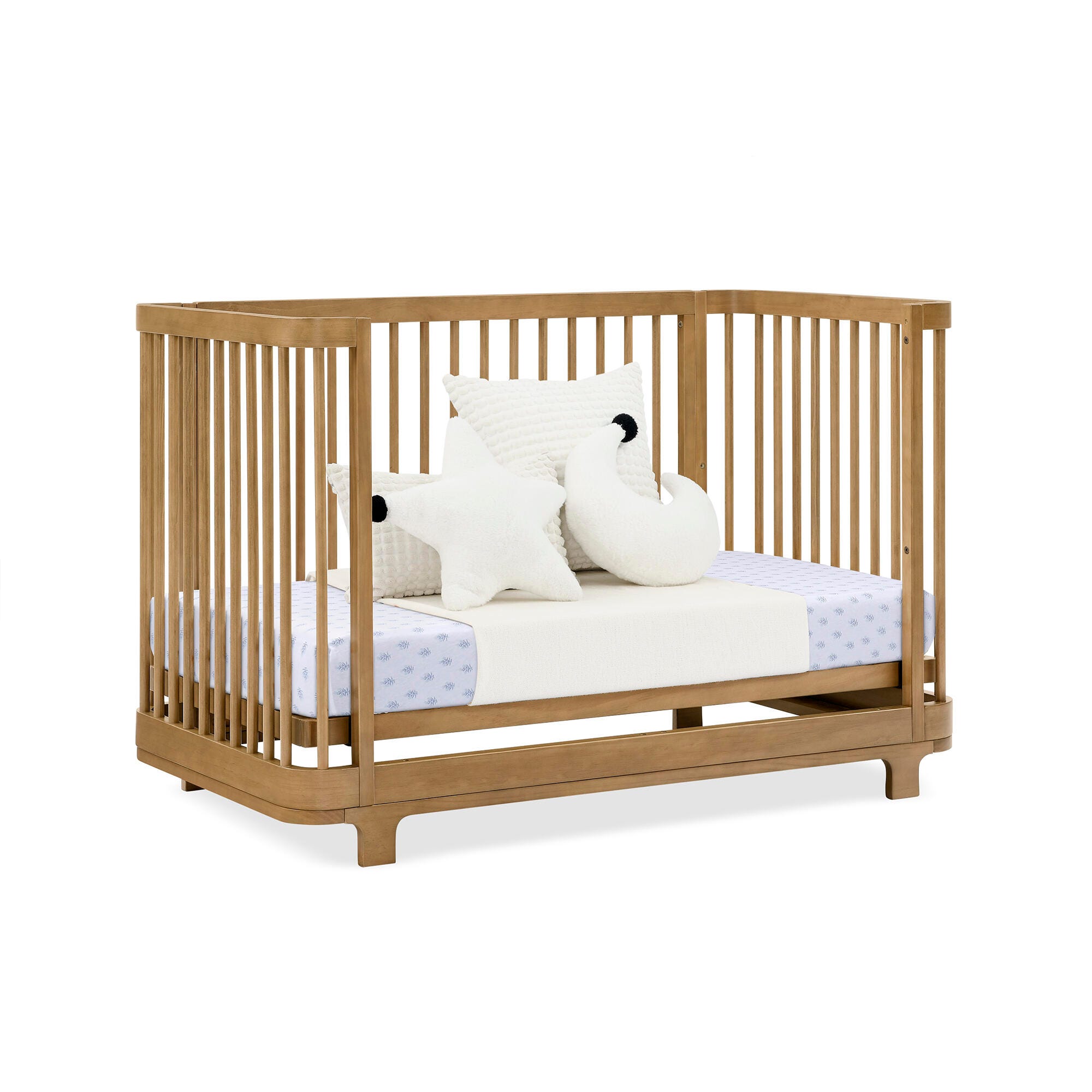Delta Children Nest 4-in-1 Convertible Crib, Acorn, large