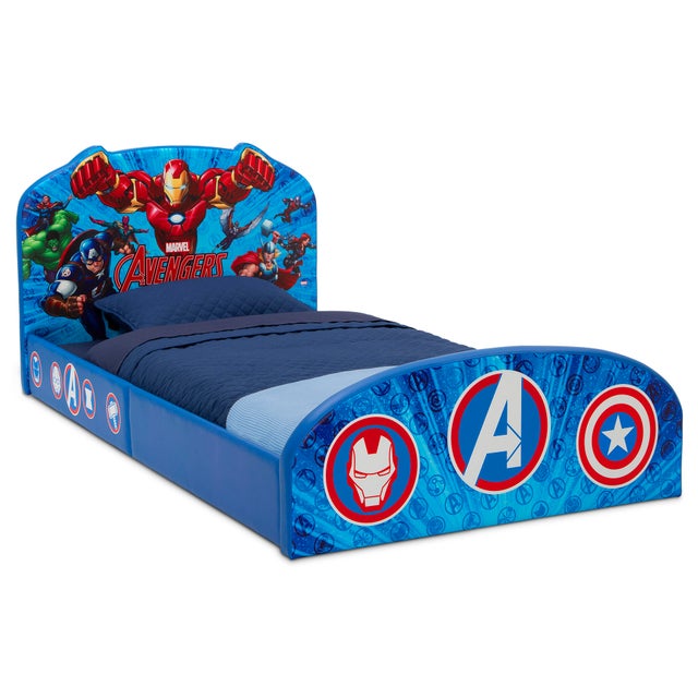 Delta Children Marvel Avengers Upholstered Twin Bed