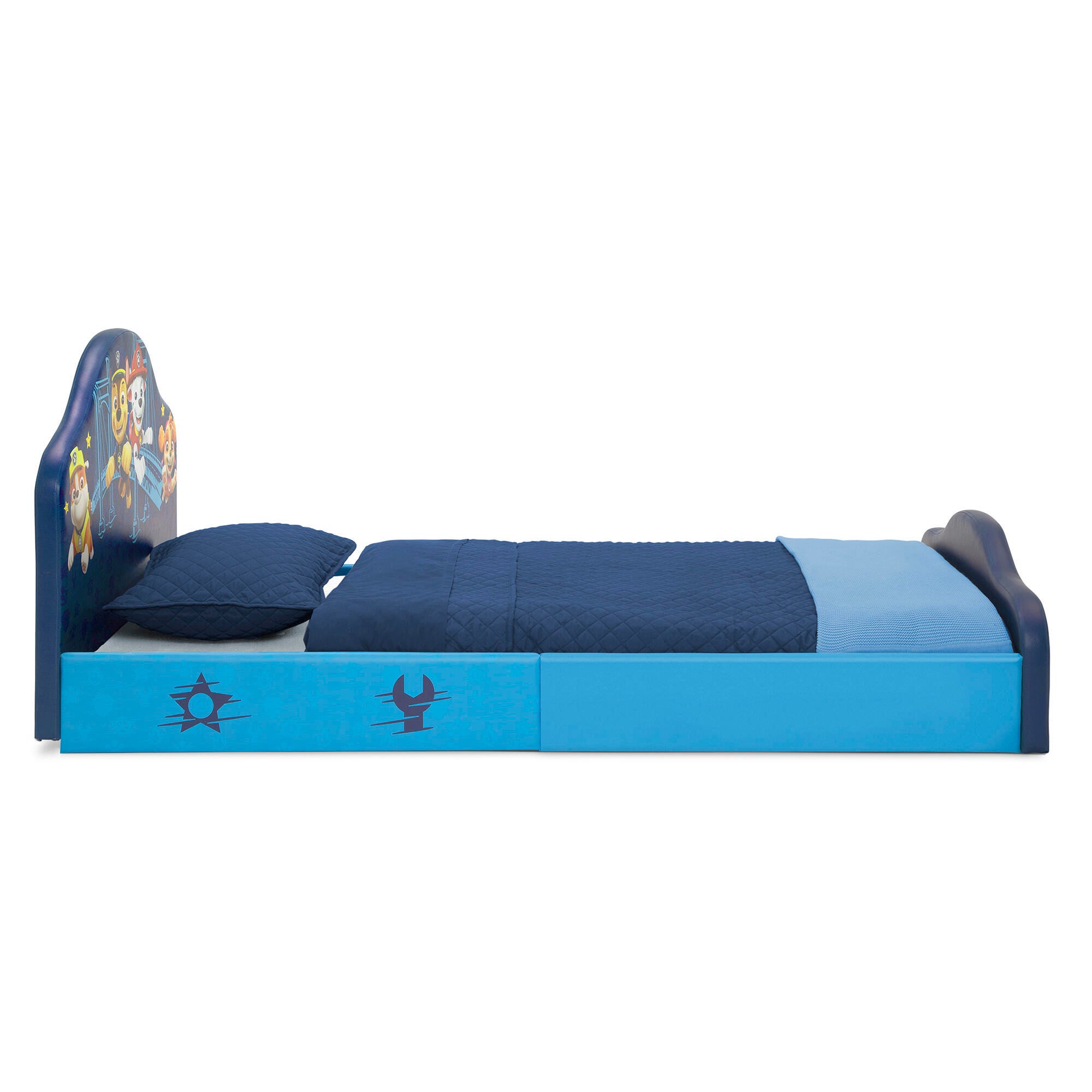 Delta Children PAW Patrol Upholstered Twin Bed, , large