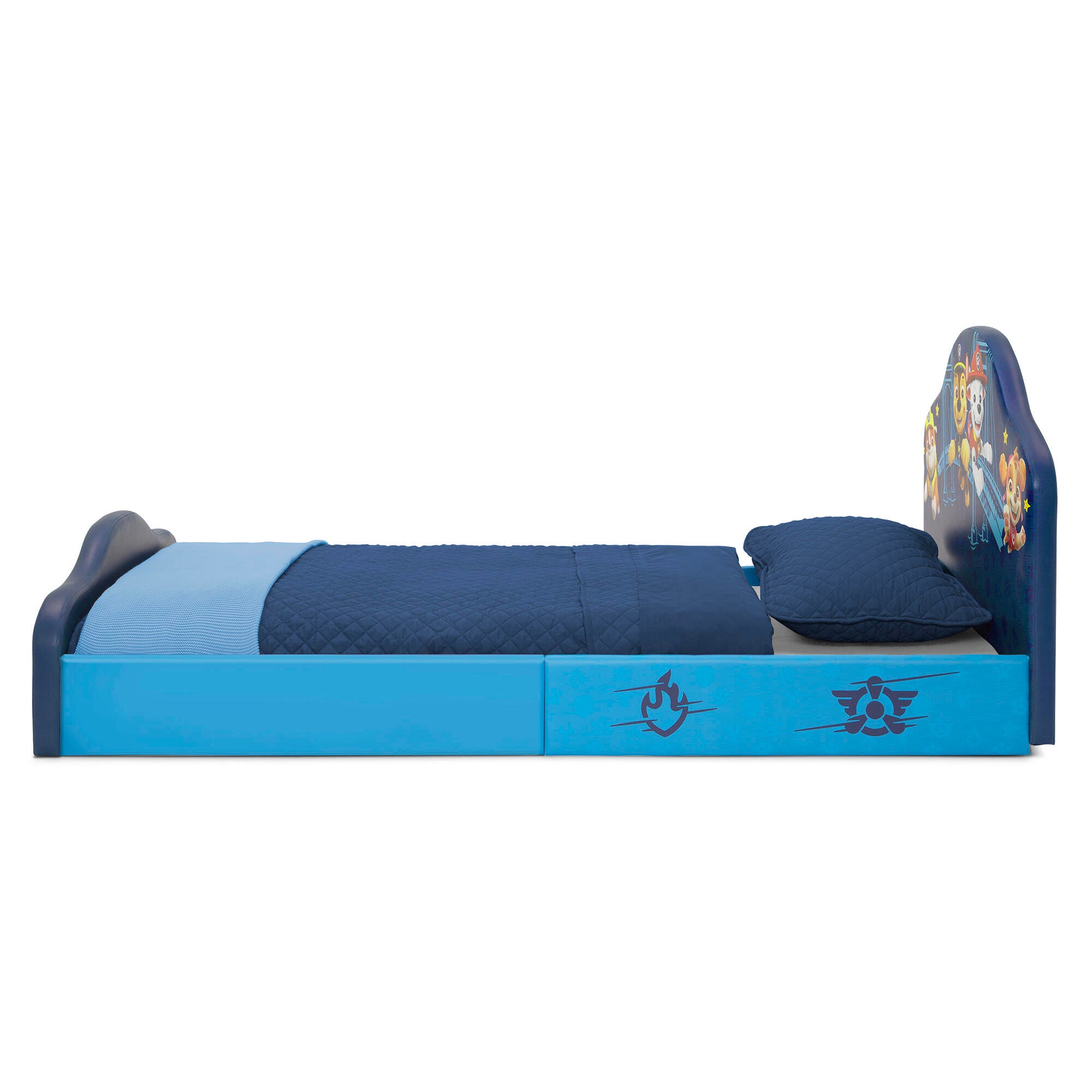 Delta Children PAW Patrol Upholstered Twin Bed, , large
