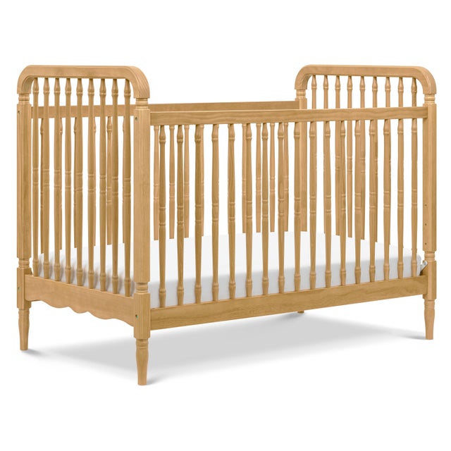 Namesake Liberty 3-in-1 Convertible Spindle Crib with Toddler Bed Conversion Kit