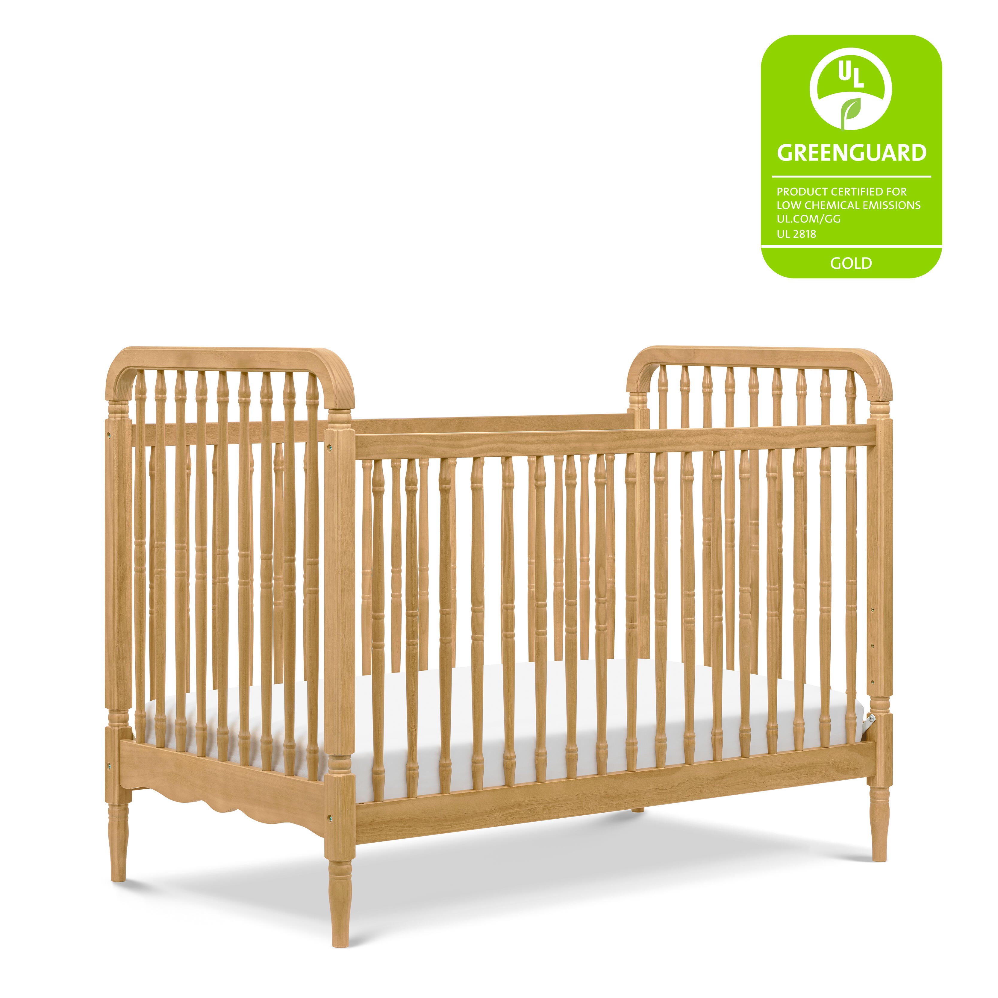 Namesake Liberty 3-in-1 Convertible Spindle Crib with Toddler Bed