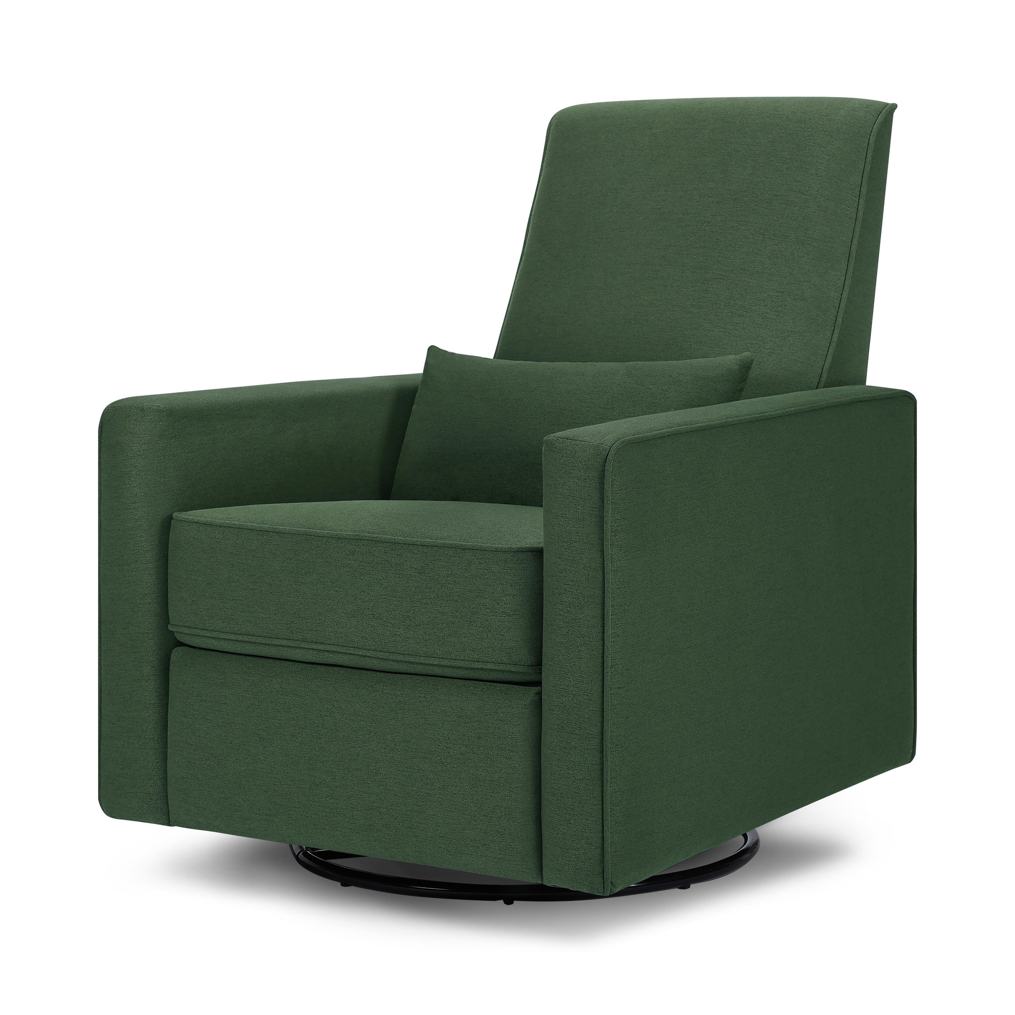 DaVinci Piper Recliner and Swivel Glider, Pine Green, large