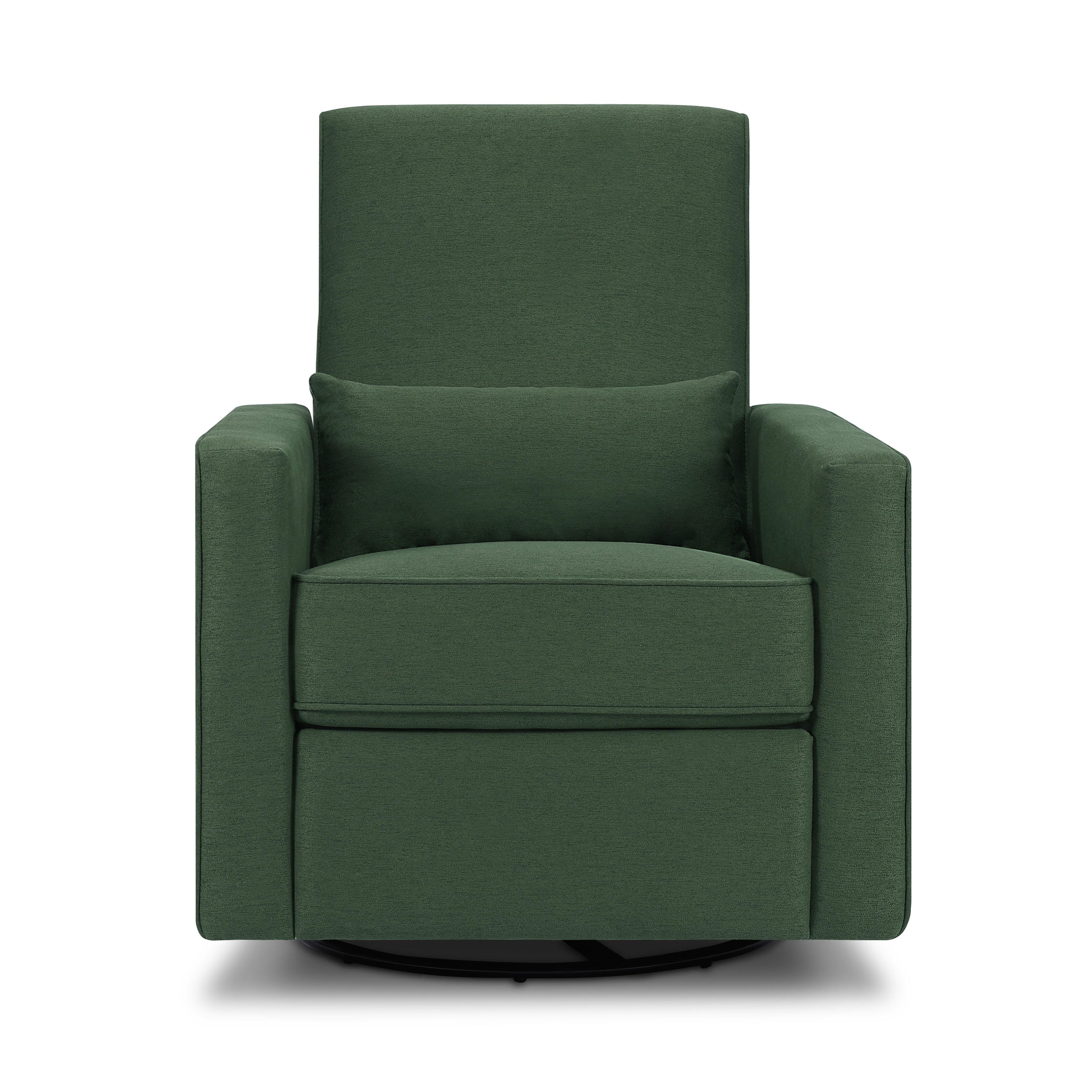 DaVinci Piper Recliner and Swivel Glider, Pine Green, large
