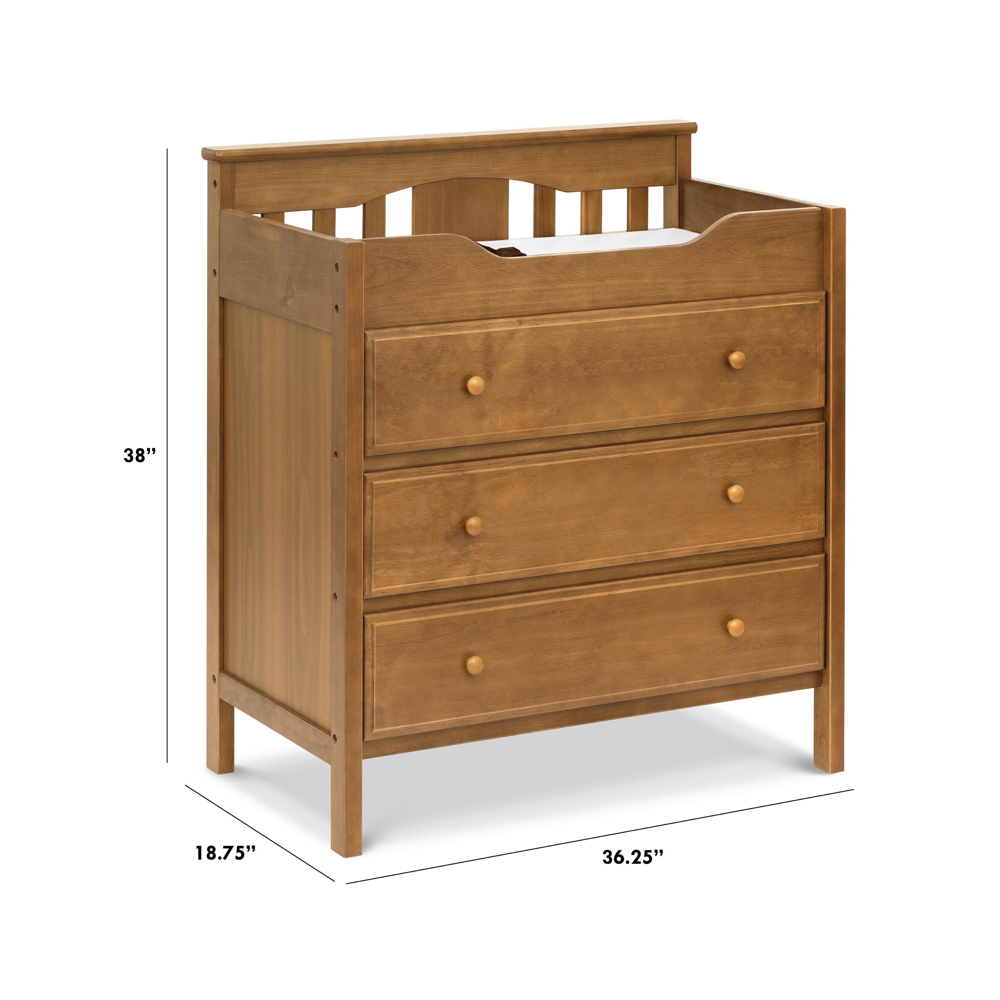DaVinci Jayden 3-Drawer Changer Dresser, , large