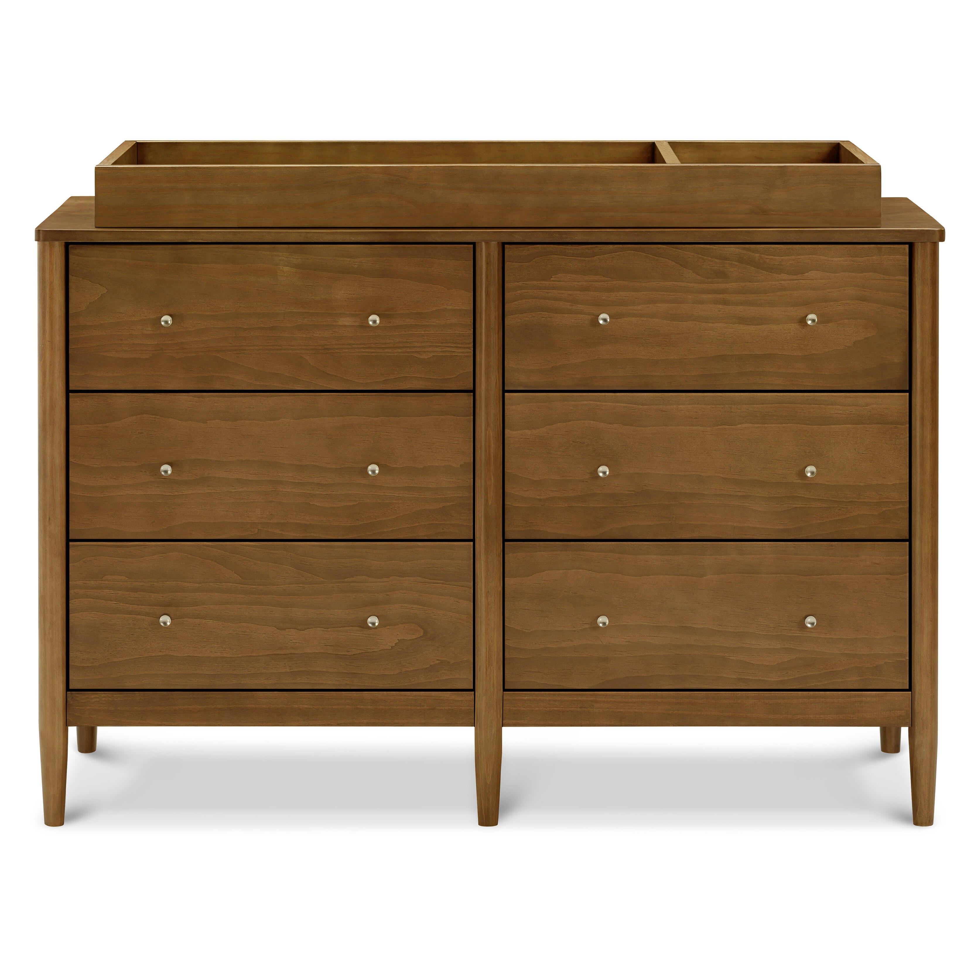 DaVinci Frem 6-Drawer Dresser, Walnut, large