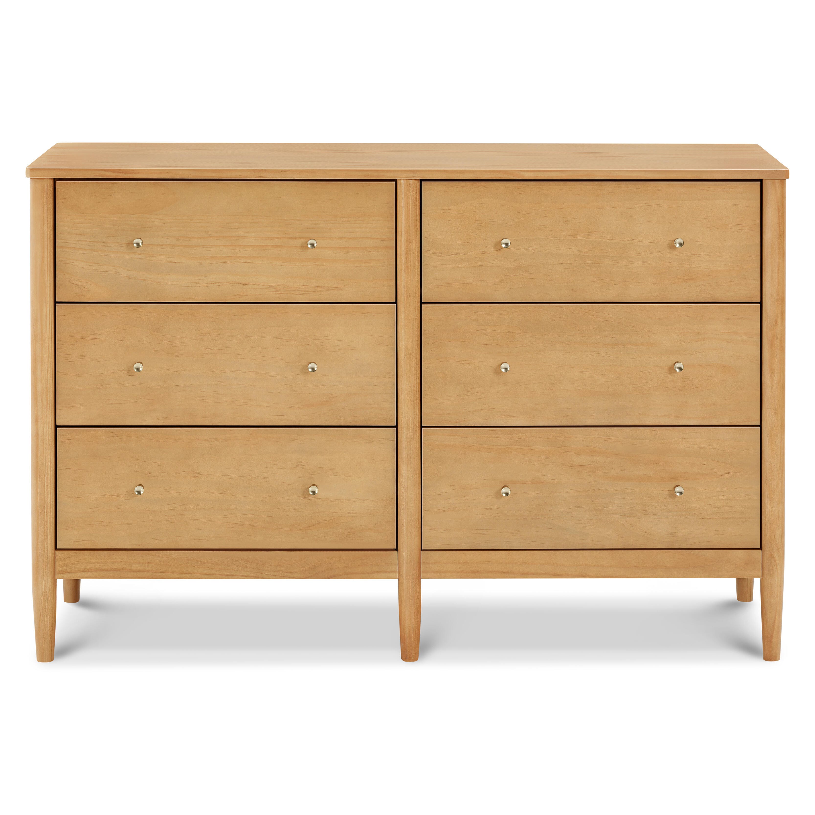 DaVinci Frem 6-Drawer Dresser, Honey, large