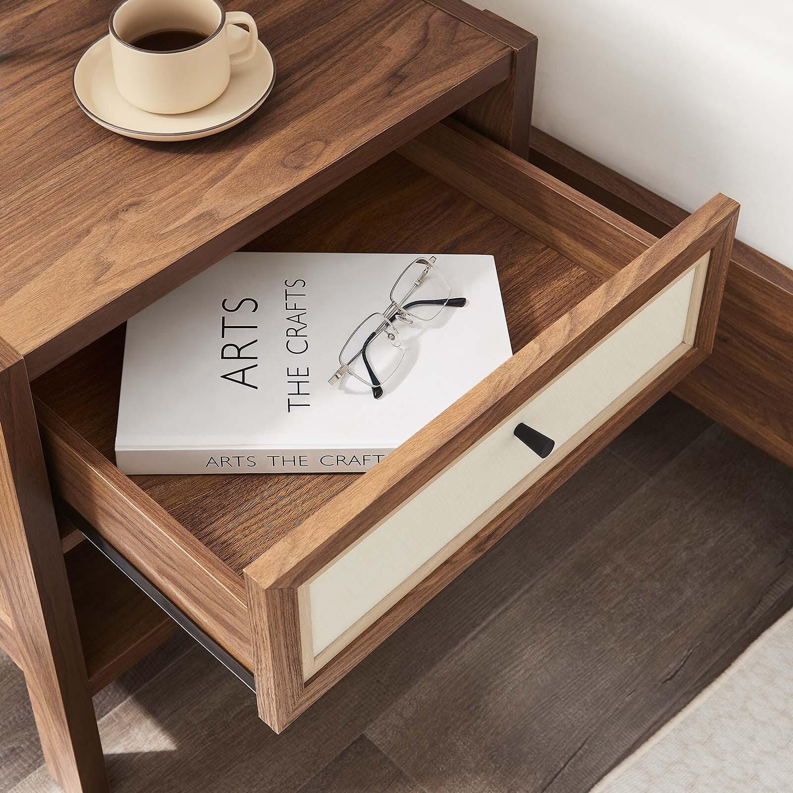Capri Wood Grain Nightstand | Ashley
