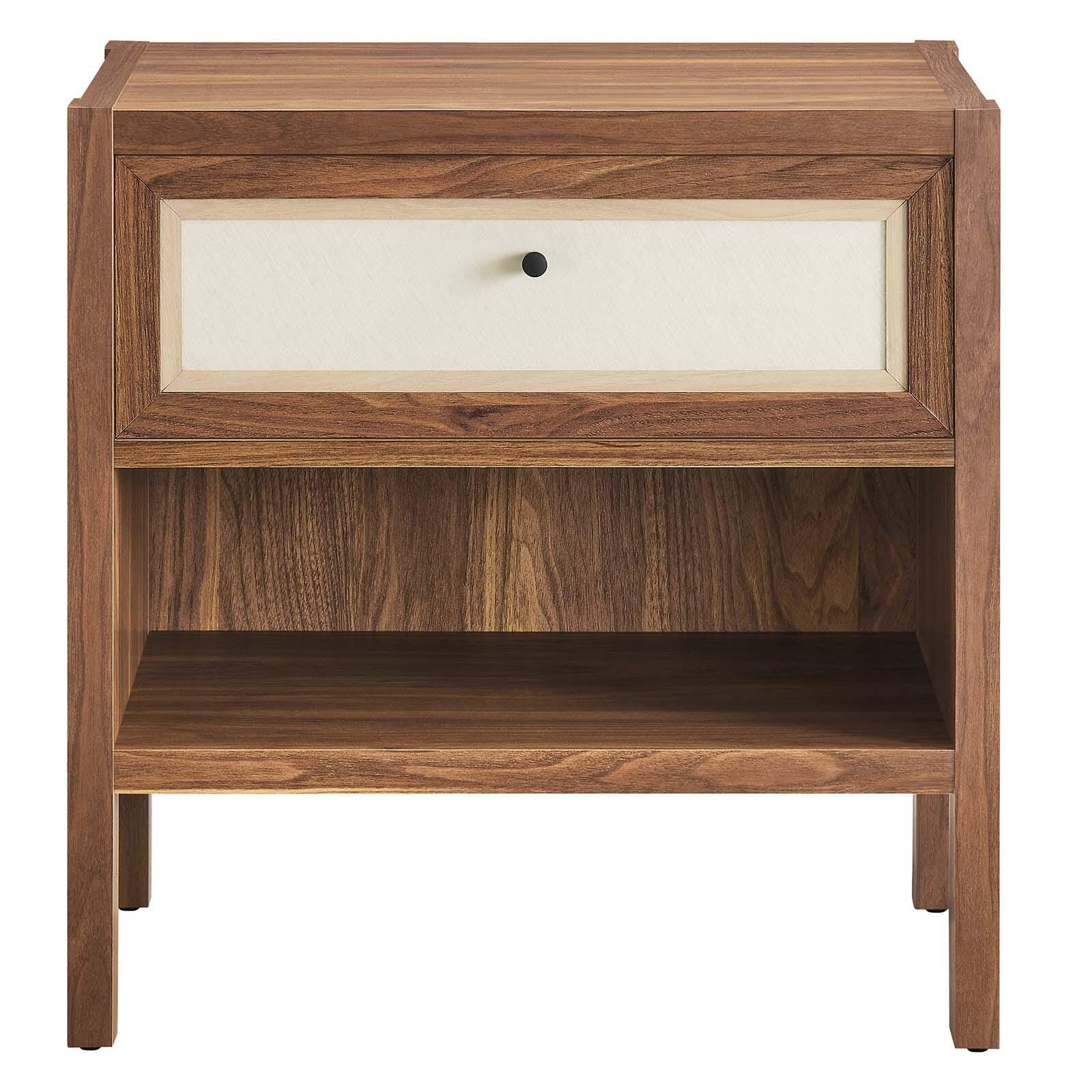 Capri Wood Grain Nightstand, , large