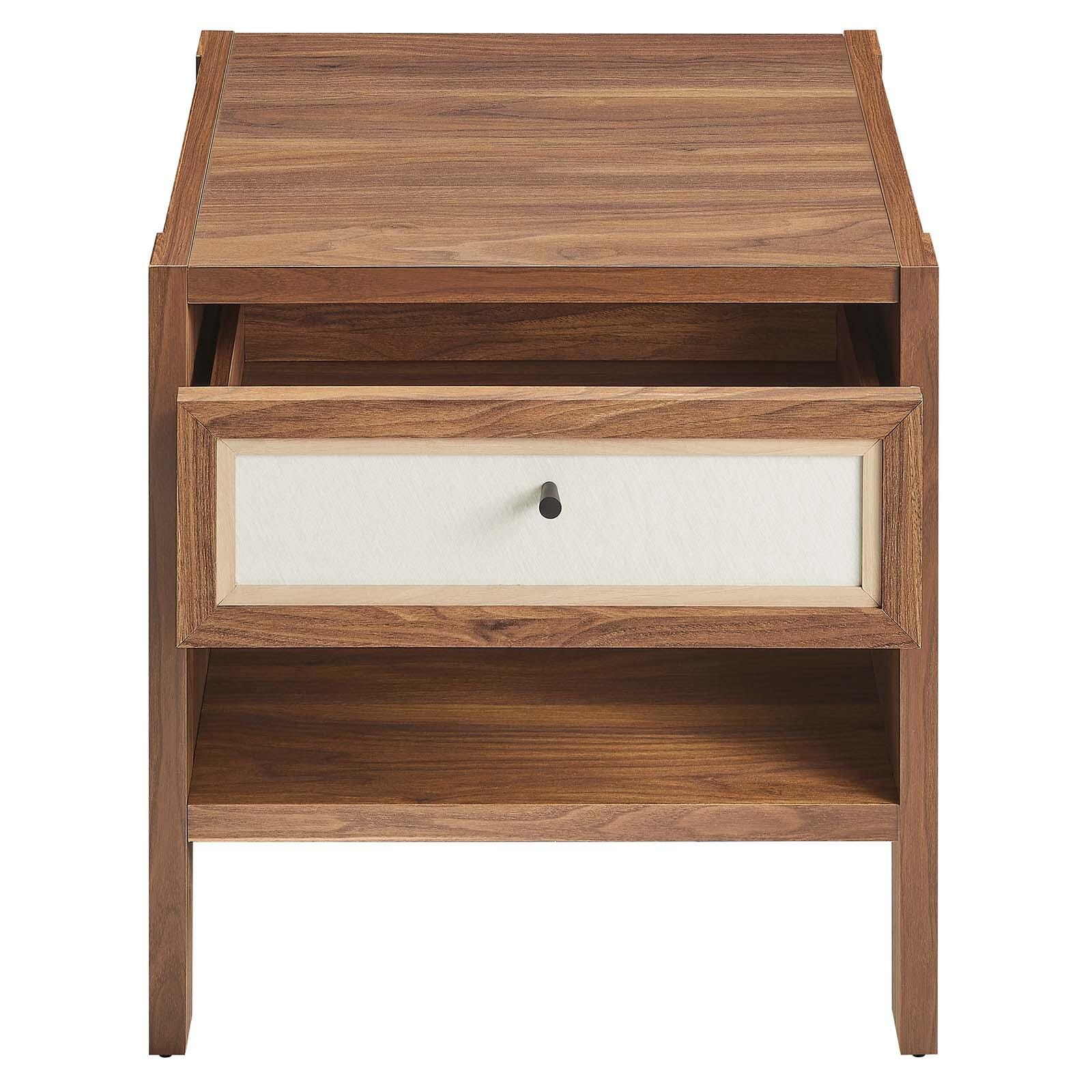 Capri Wood Grain Nightstand, , large