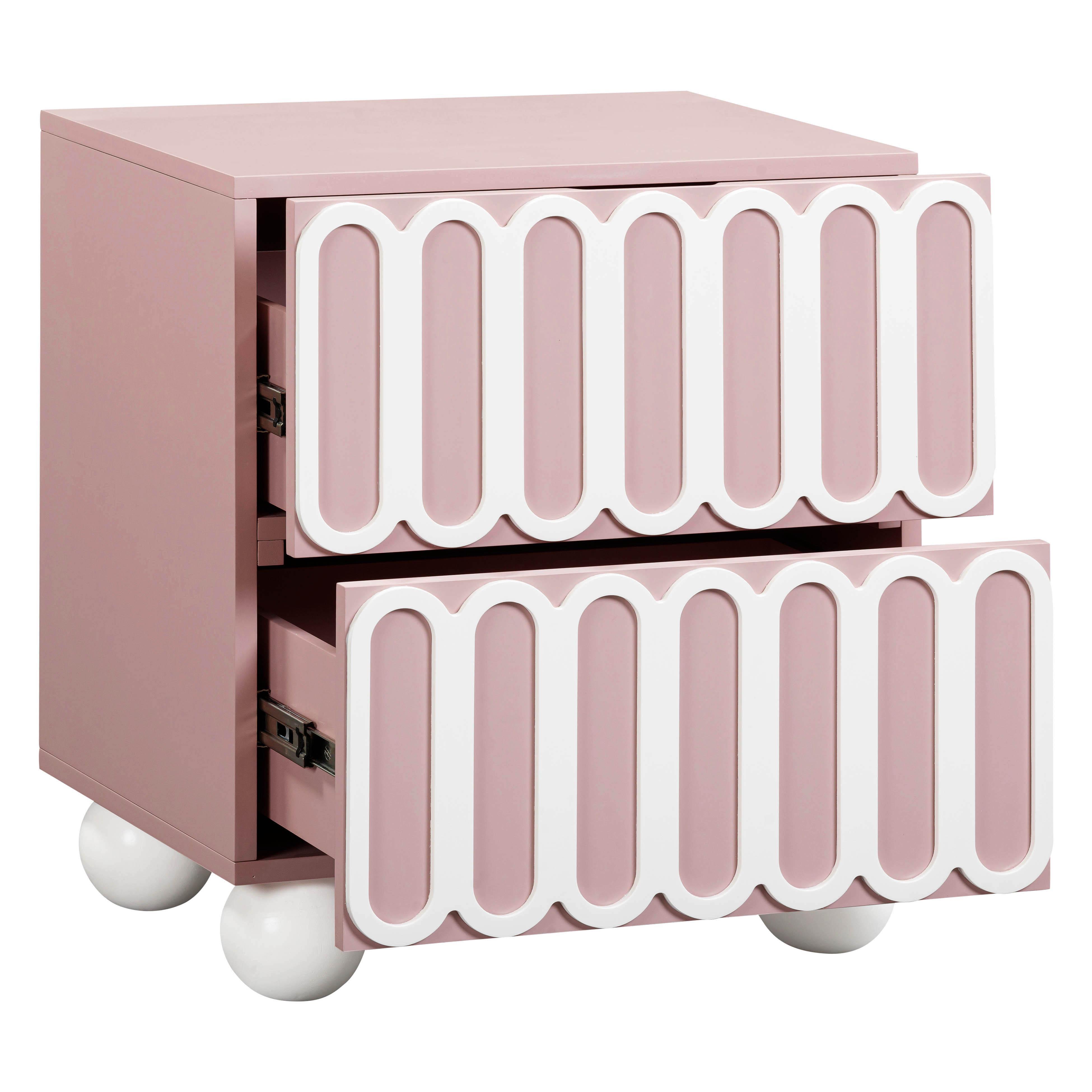 TOV Tori Nightstand, Mauve, large