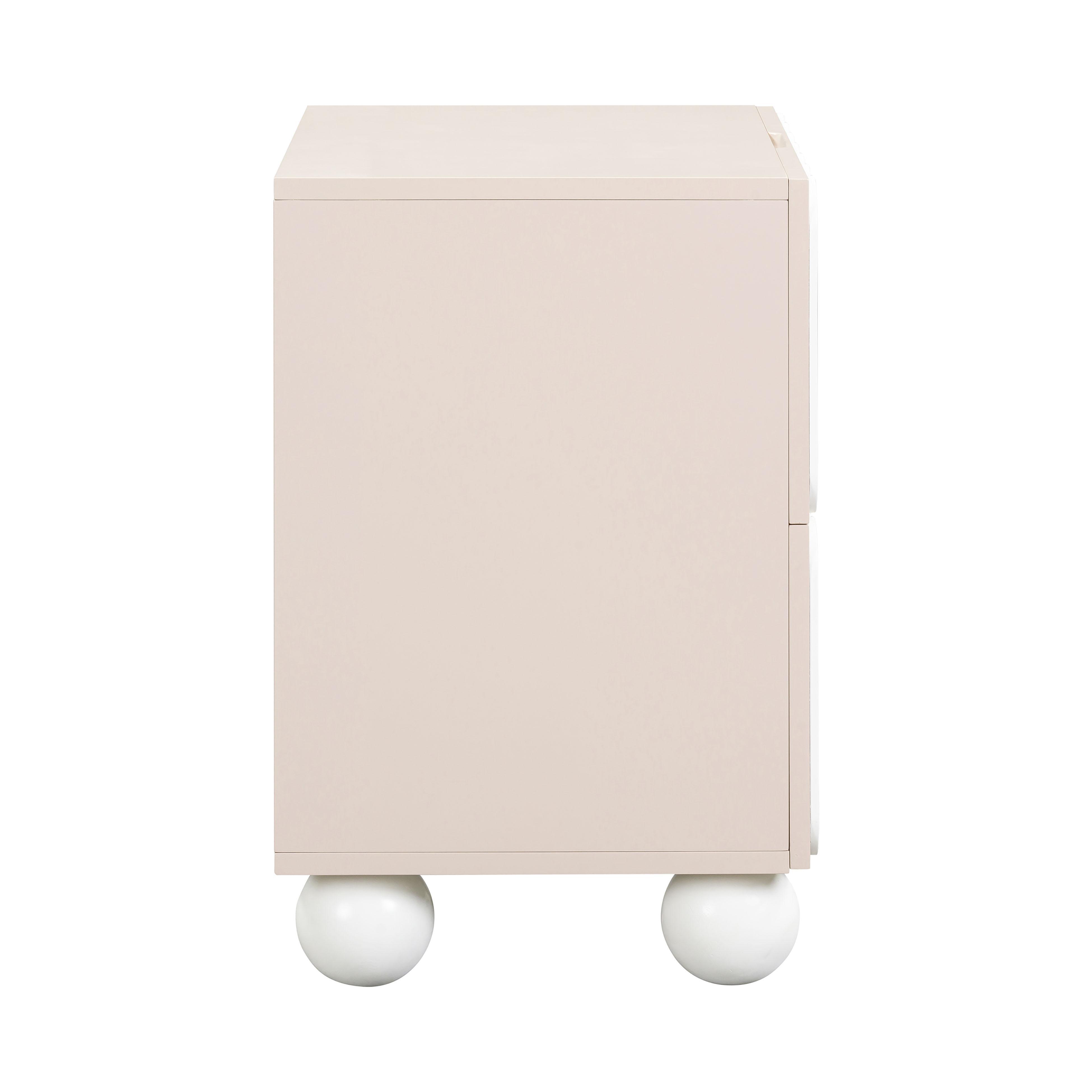 TOV Tori Nightstand, Taupe, large