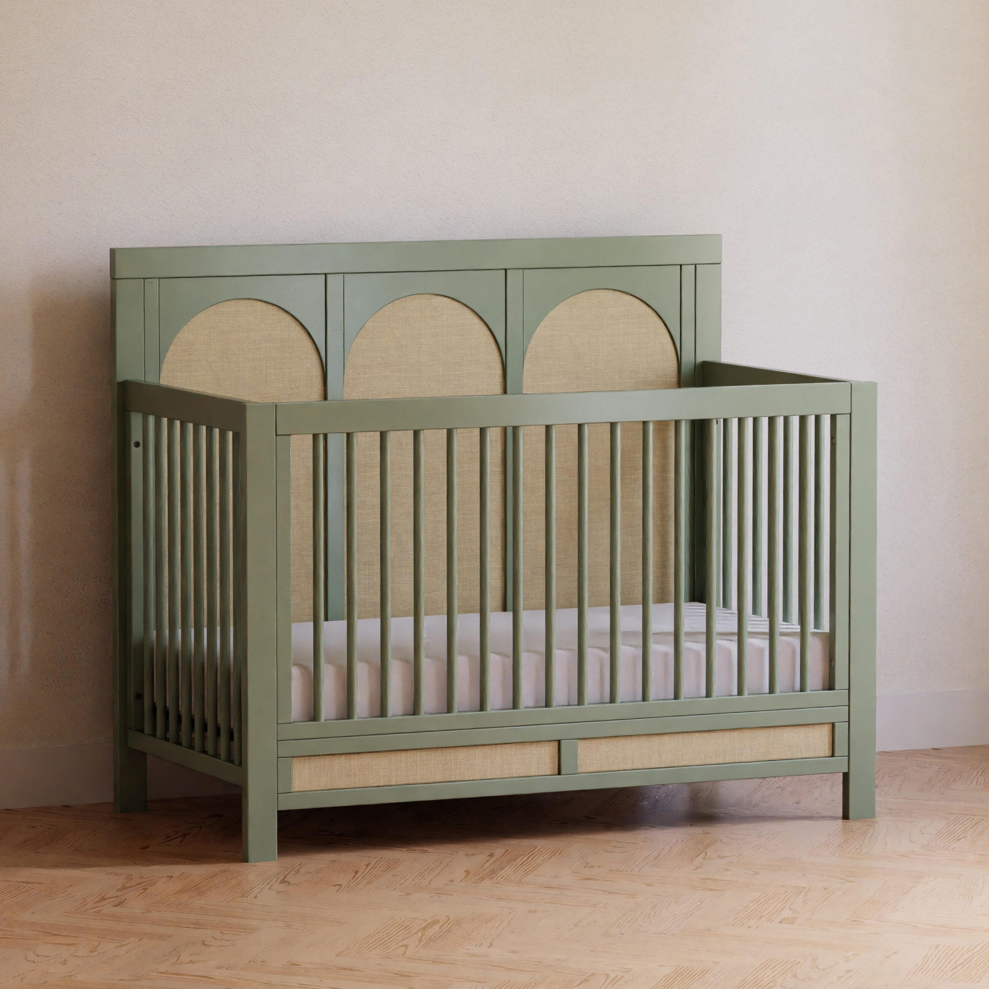 Namesake Eloise 4-in-1 Convertible Crib, French Sage, large