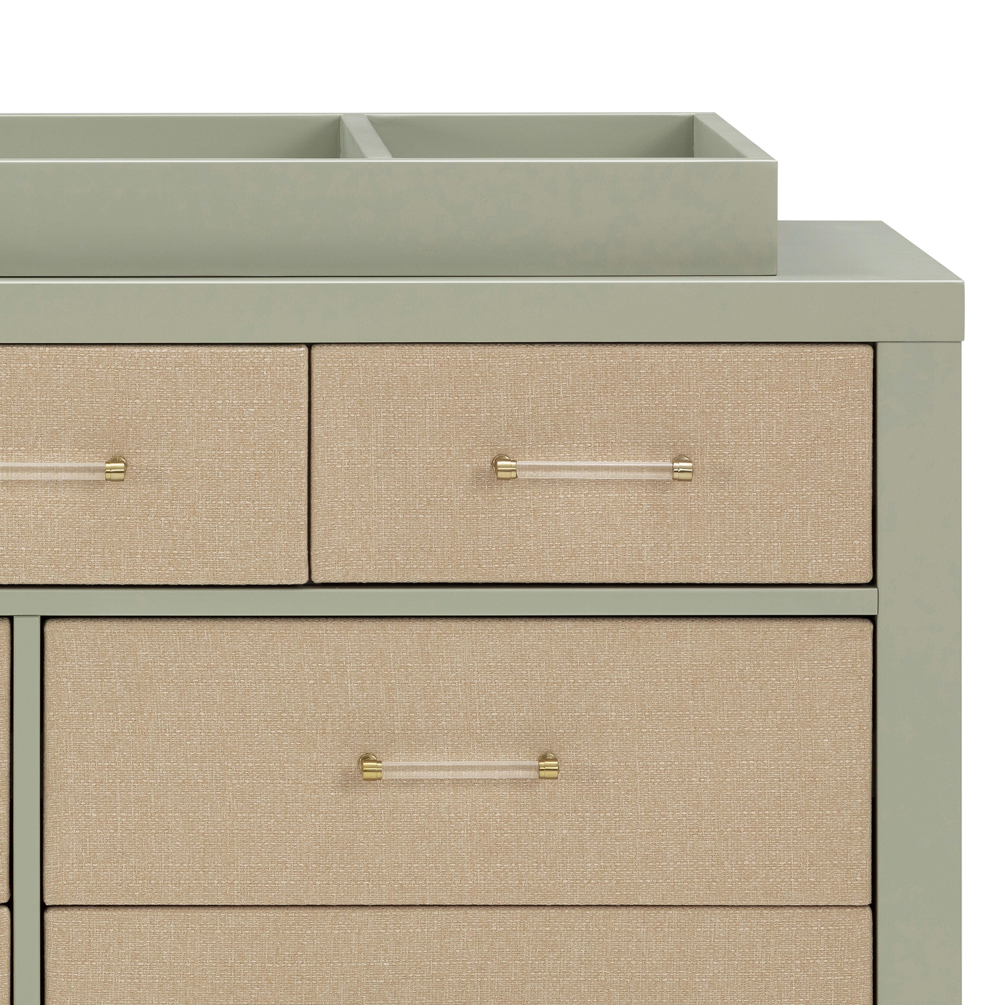 Namesake Universal Wide Removable Changing Tray, French Sage, large