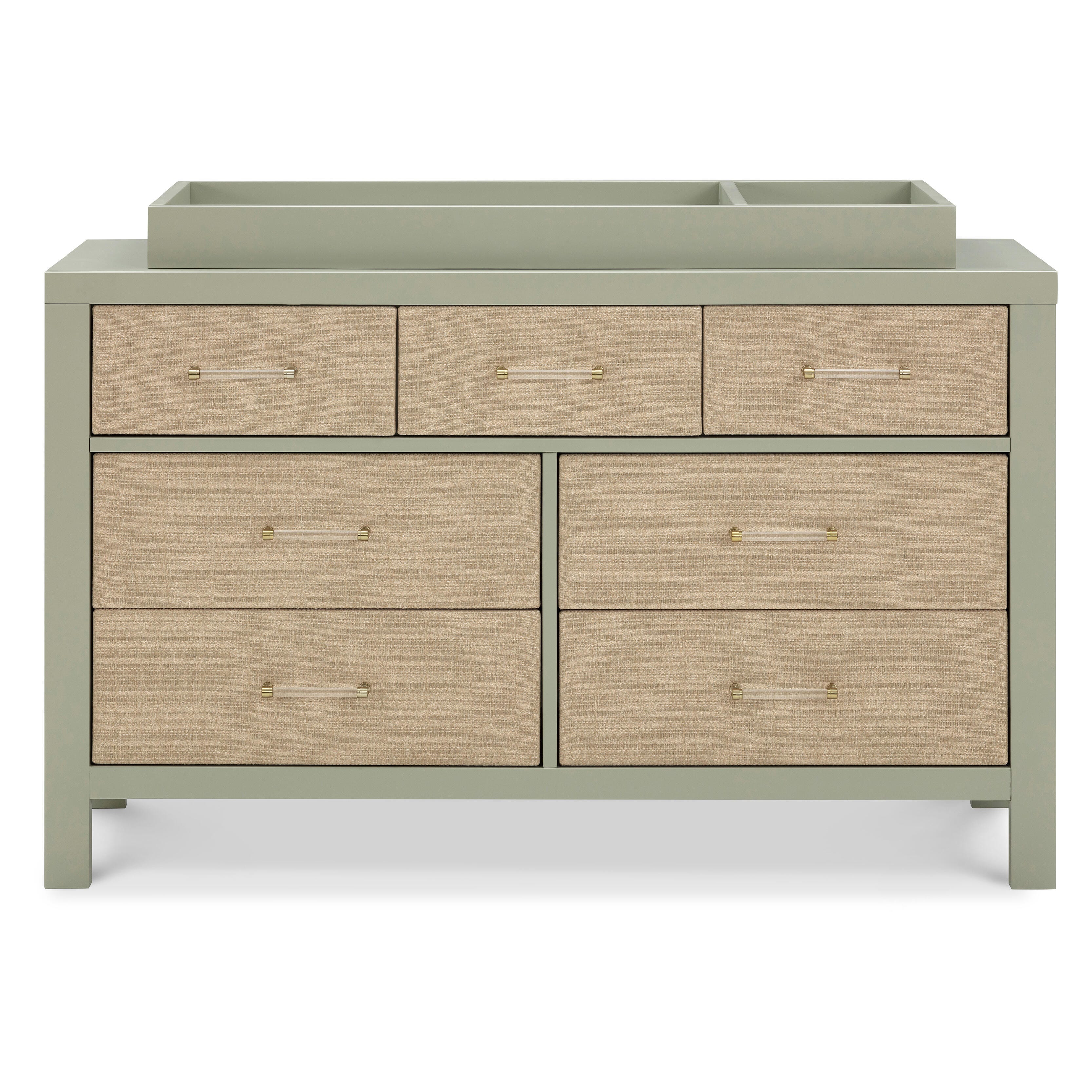 Namesake Universal Wide Removable Changing Tray, French Sage, large