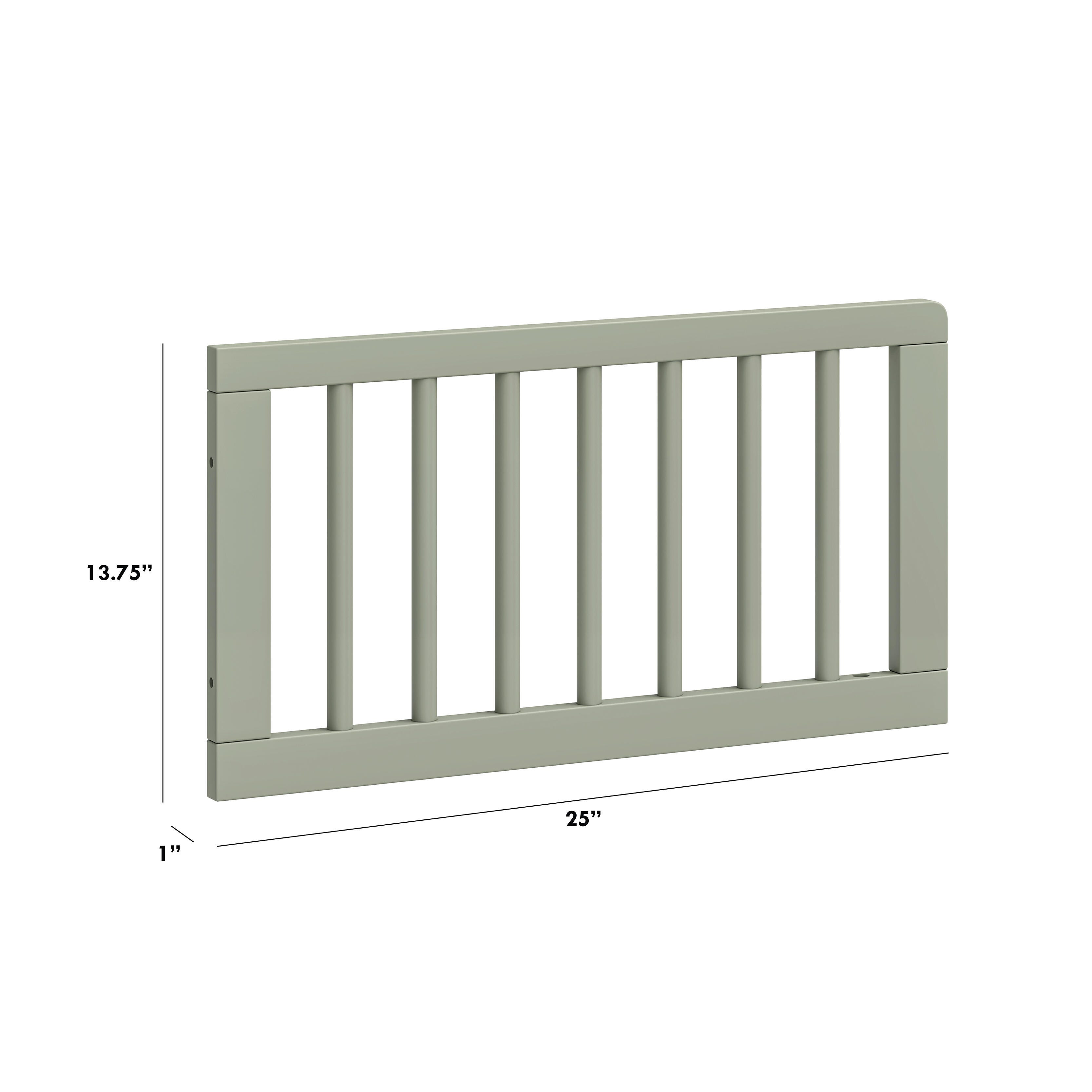 Namesake Toddler Bed Conversion Kit, French Sage, large