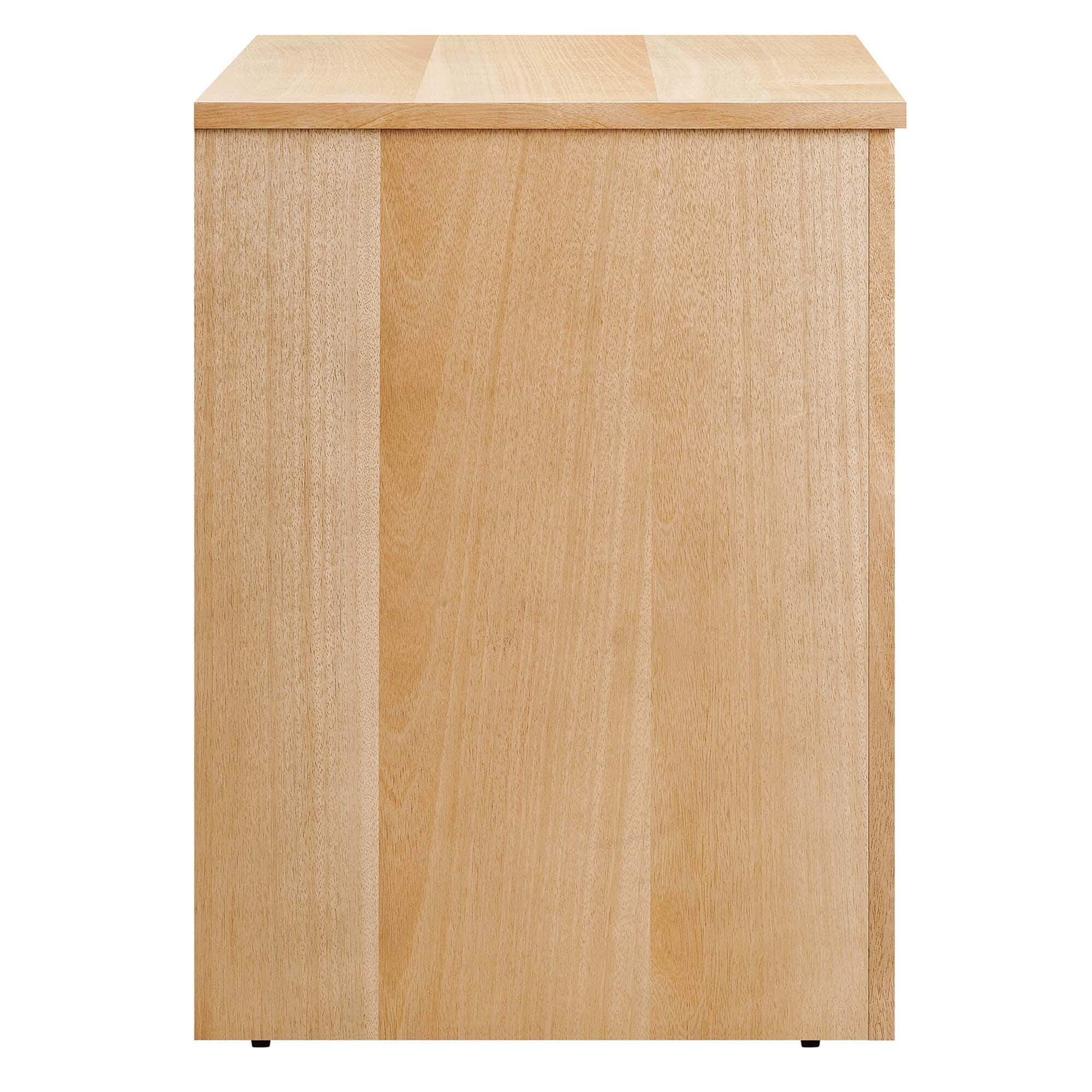 Appia 24" Nightstand with Cabinet, Oak, large