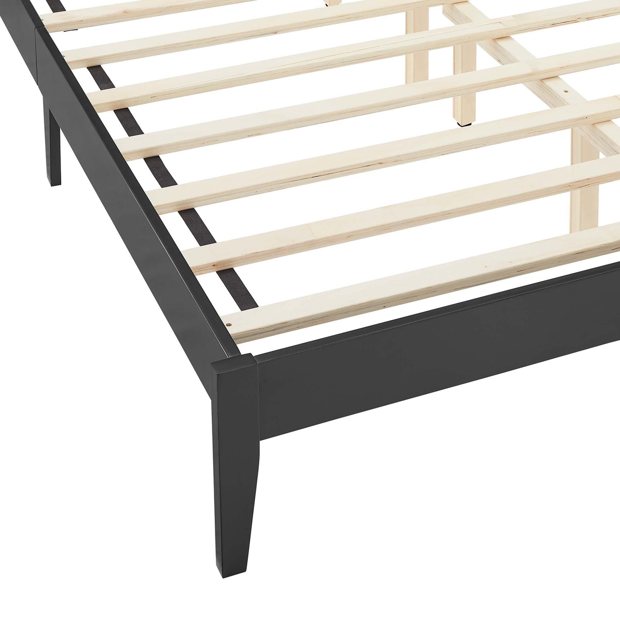 Modway Sirocco King Panel Platform Bed, Black, large
