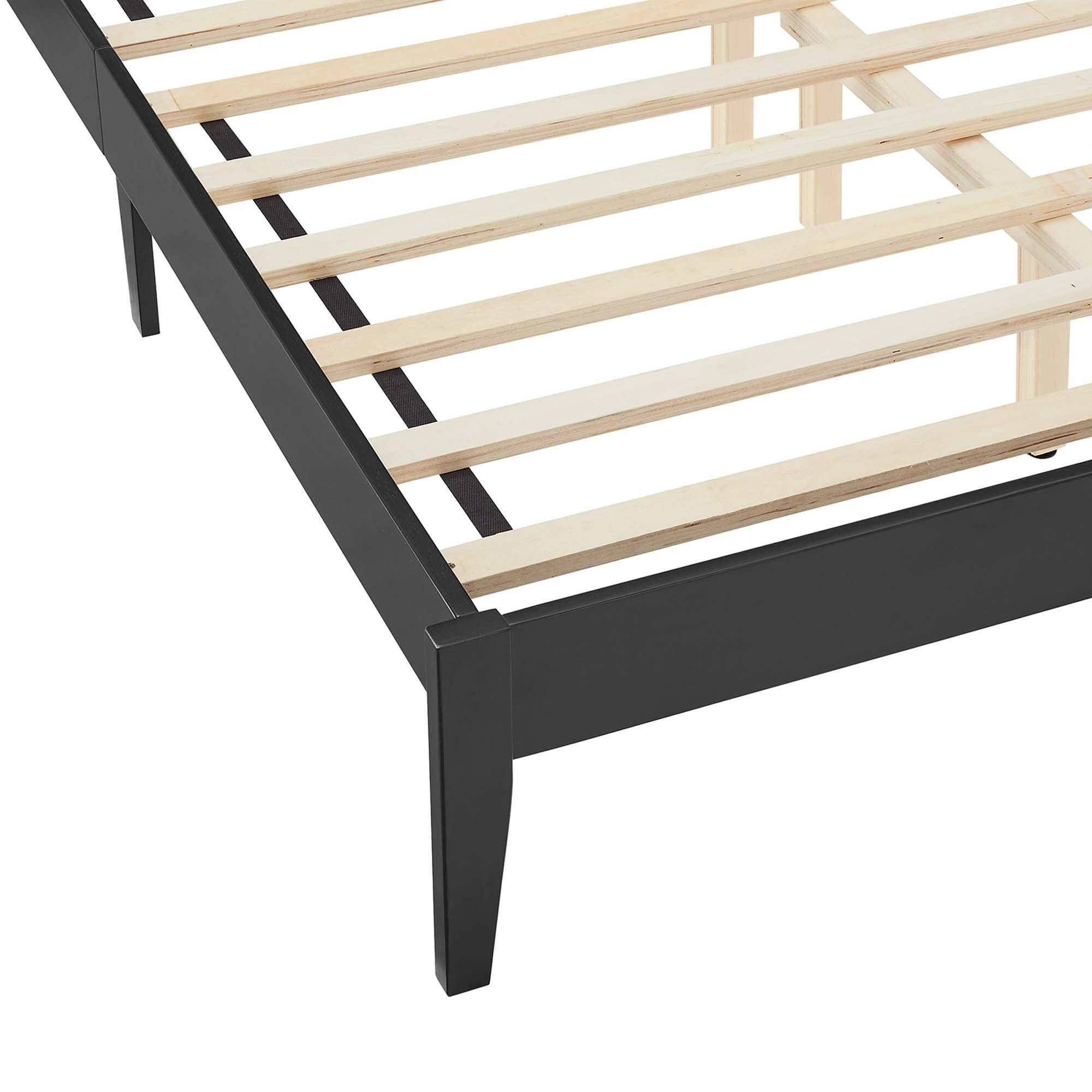 Modway Sirocco Full Panel Platform Bed, Black, large