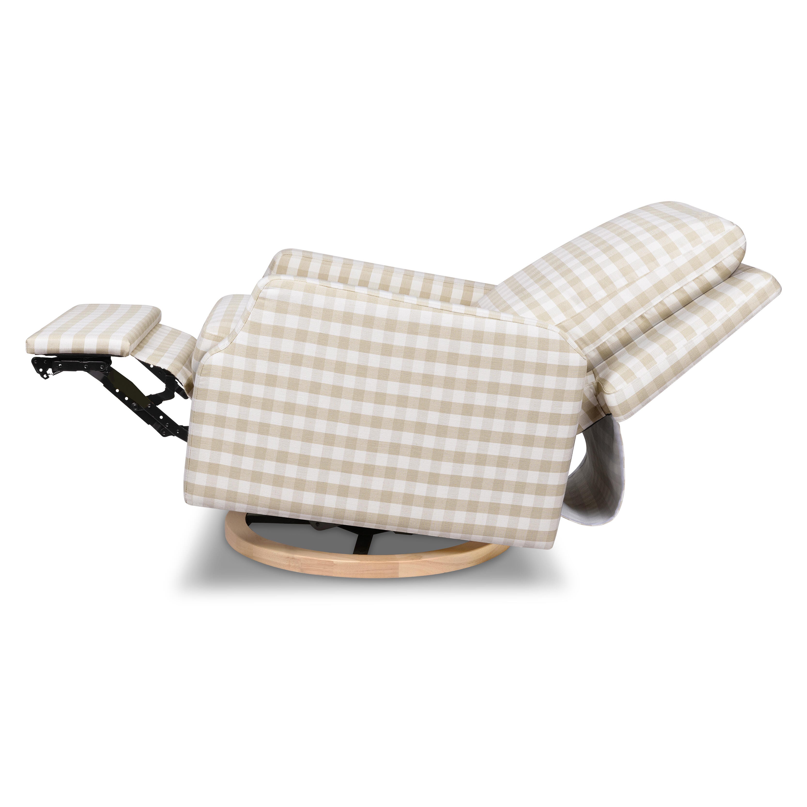 Namesake Crewe Power Recliner, Tan/Light Brown, large