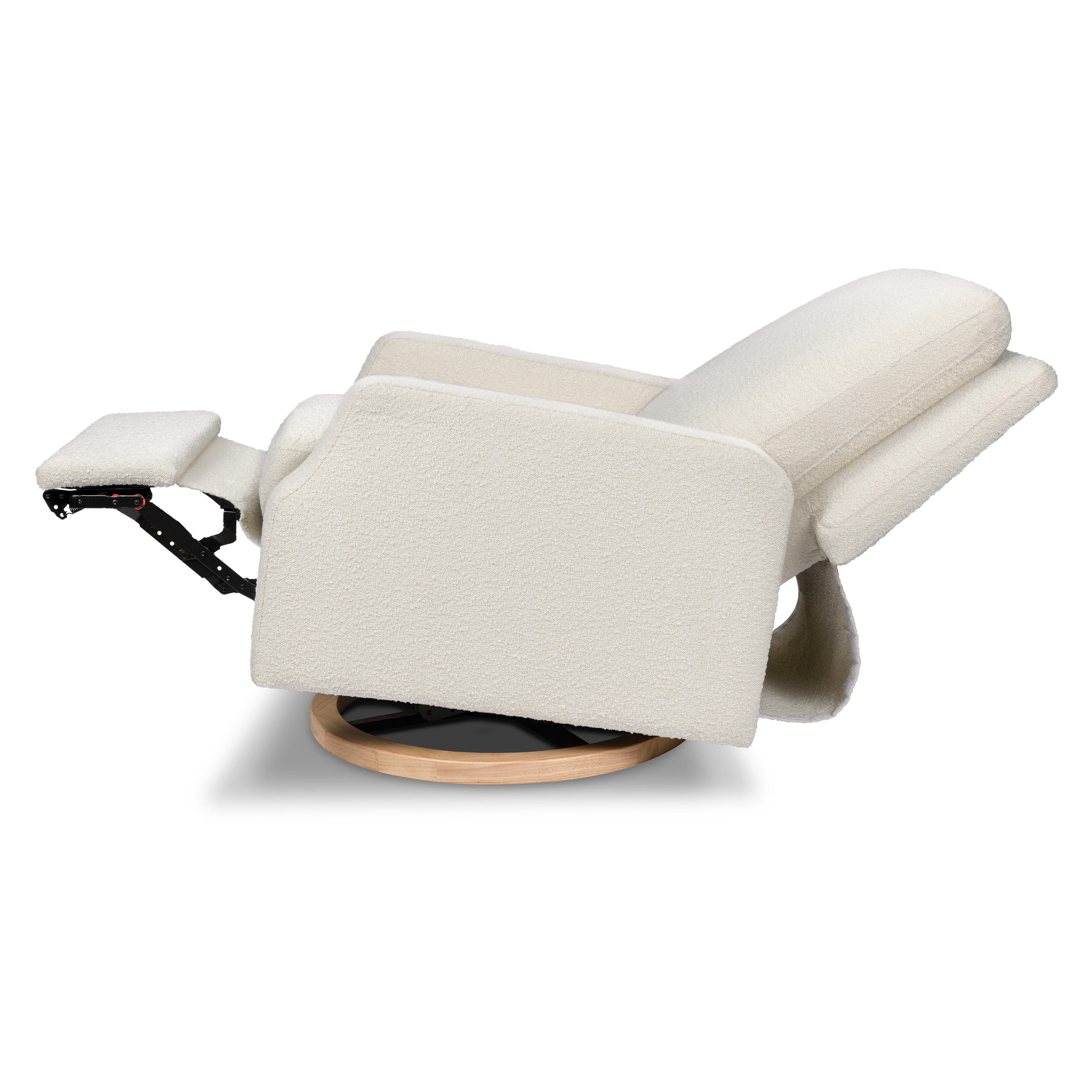 Namesake Crewe Power Recliner, Ivory/Light Brown, large