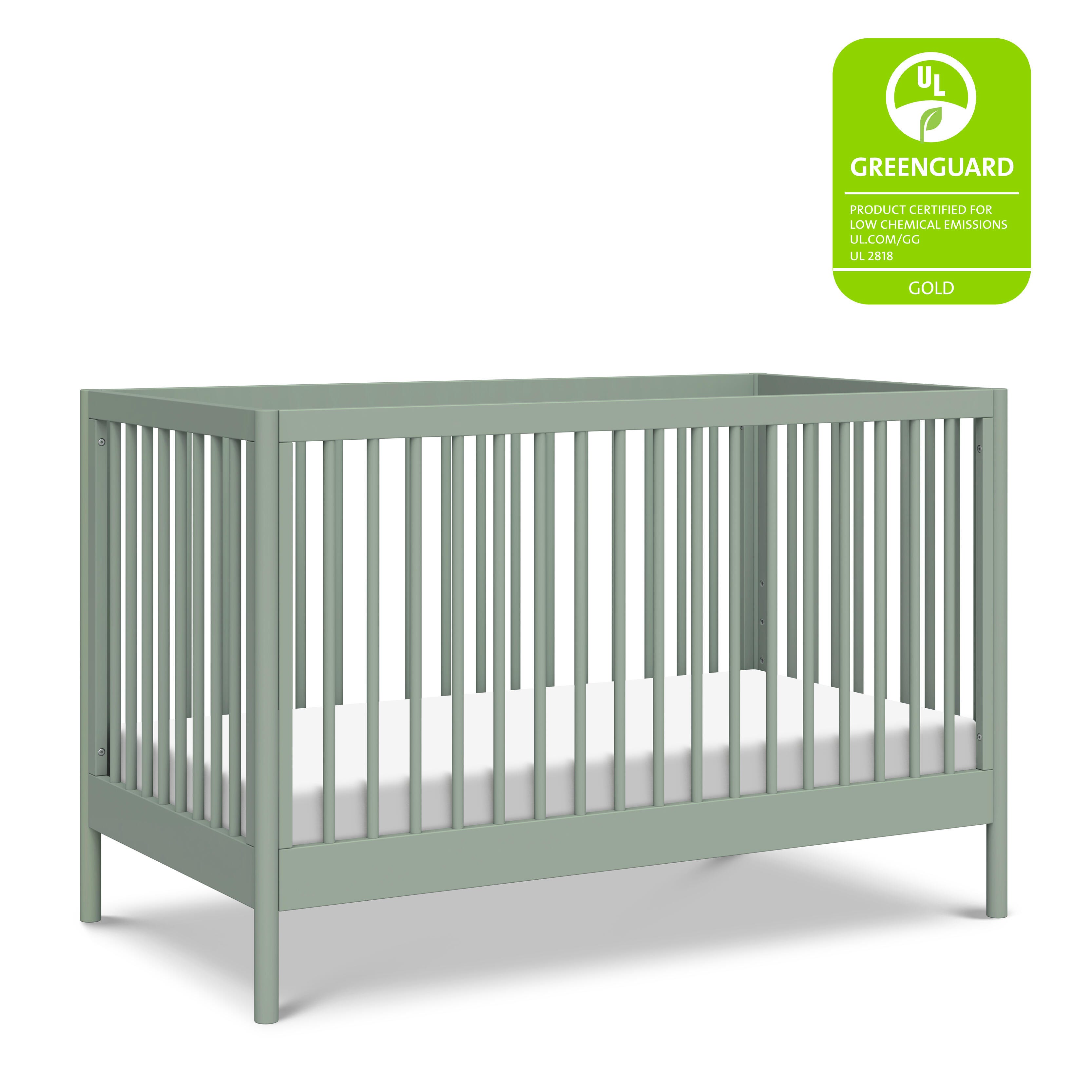 DaVinci Birdie 3-in-1 Convertible Crib, Light Sage, large
