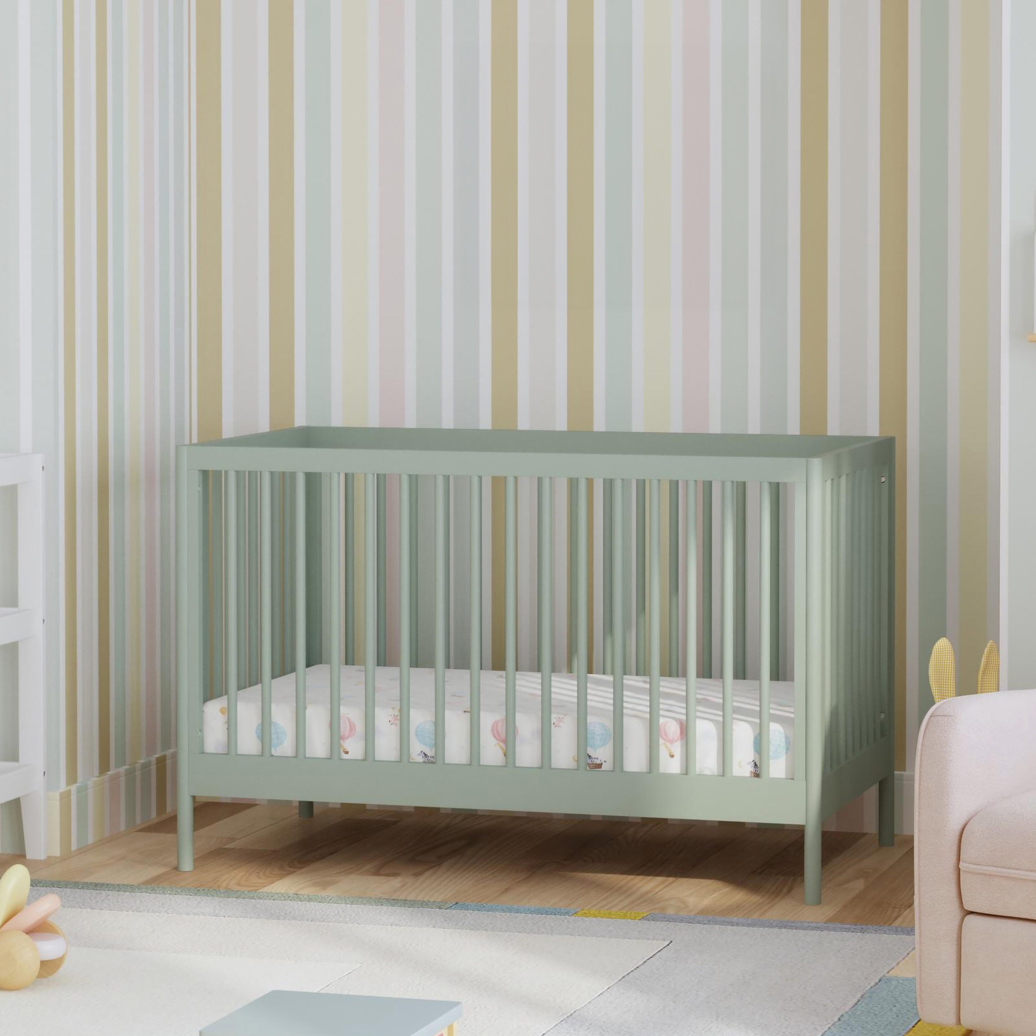 DaVinci Birdie 3-in-1 Convertible Crib, Light Sage, large