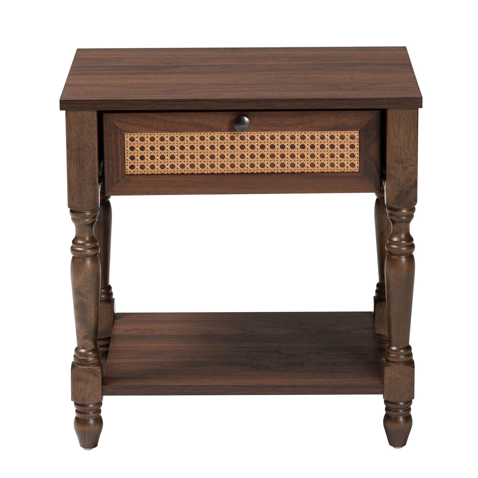 Baxton Studio Roden 20" Nightstand, , large