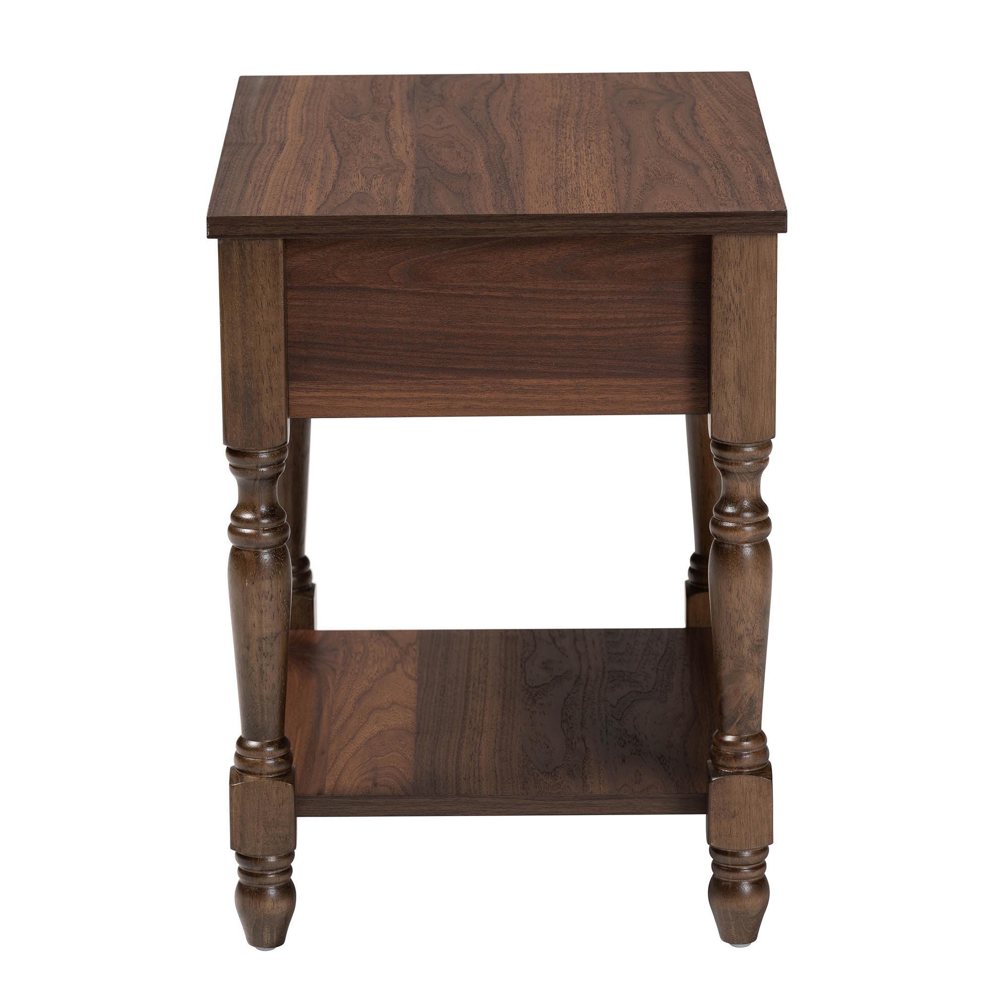 Baxton Studio Roden 20" Nightstand, , large