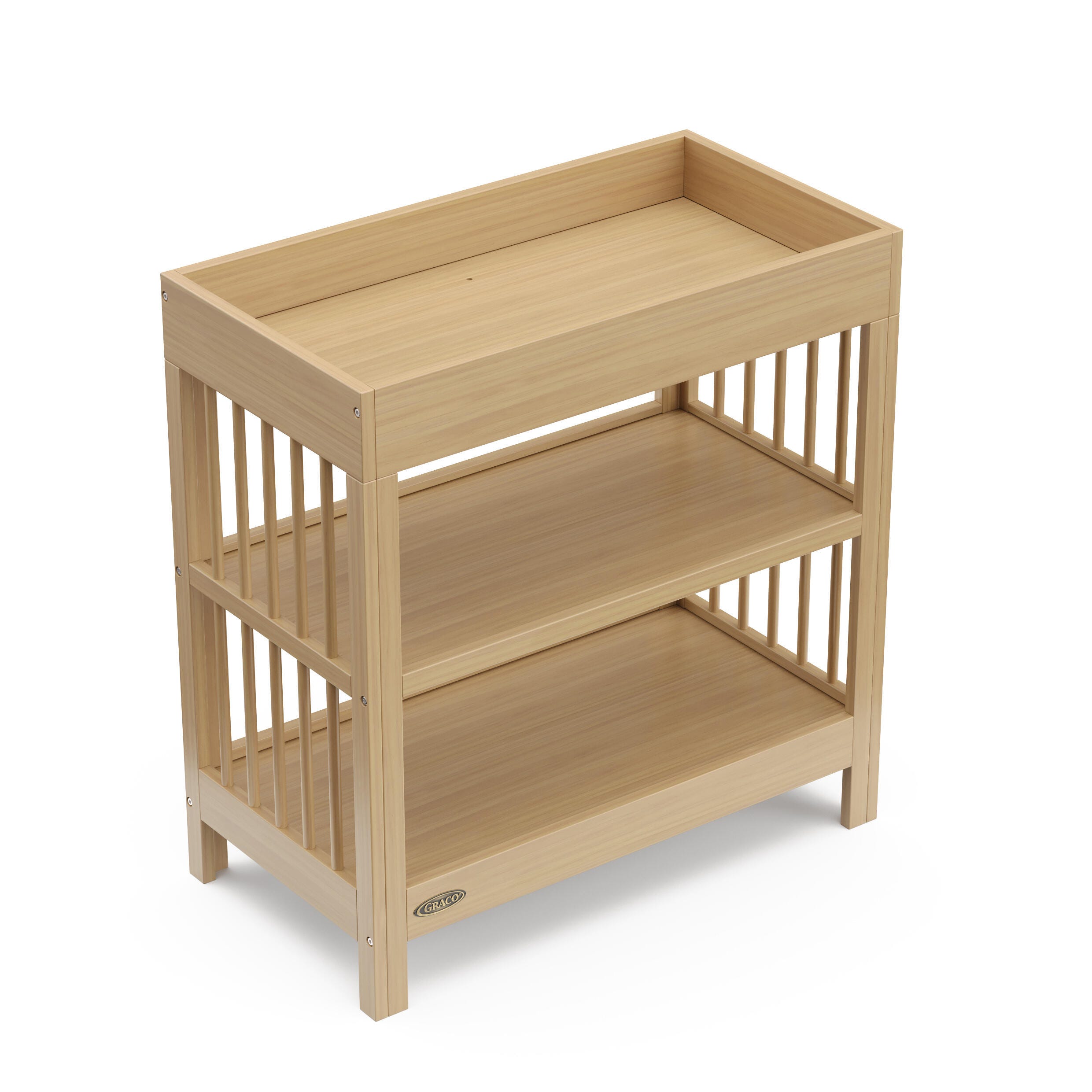 Graco Teddi Changing Table, Driftwood, large