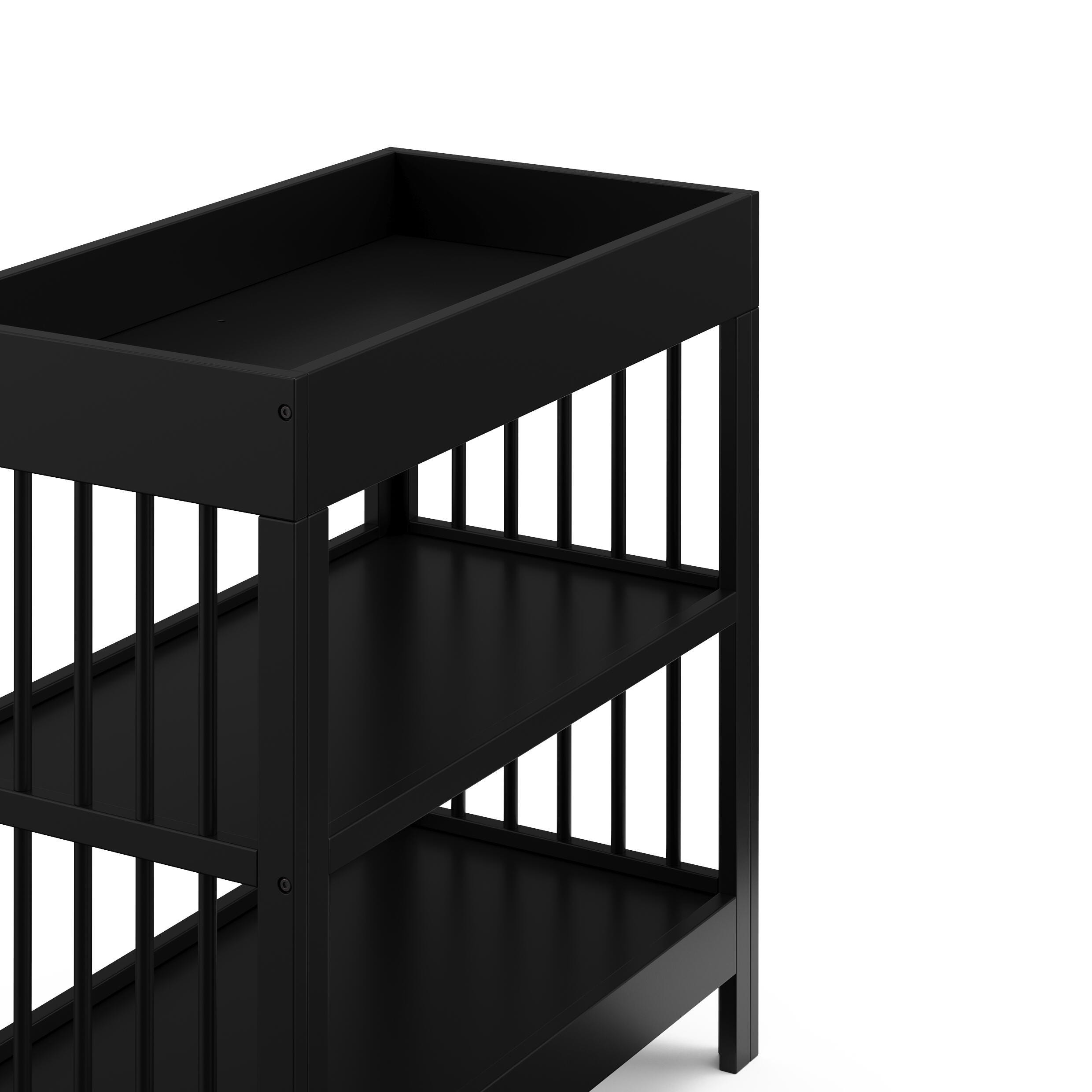 Graco Teddi Changing Table, Black, large