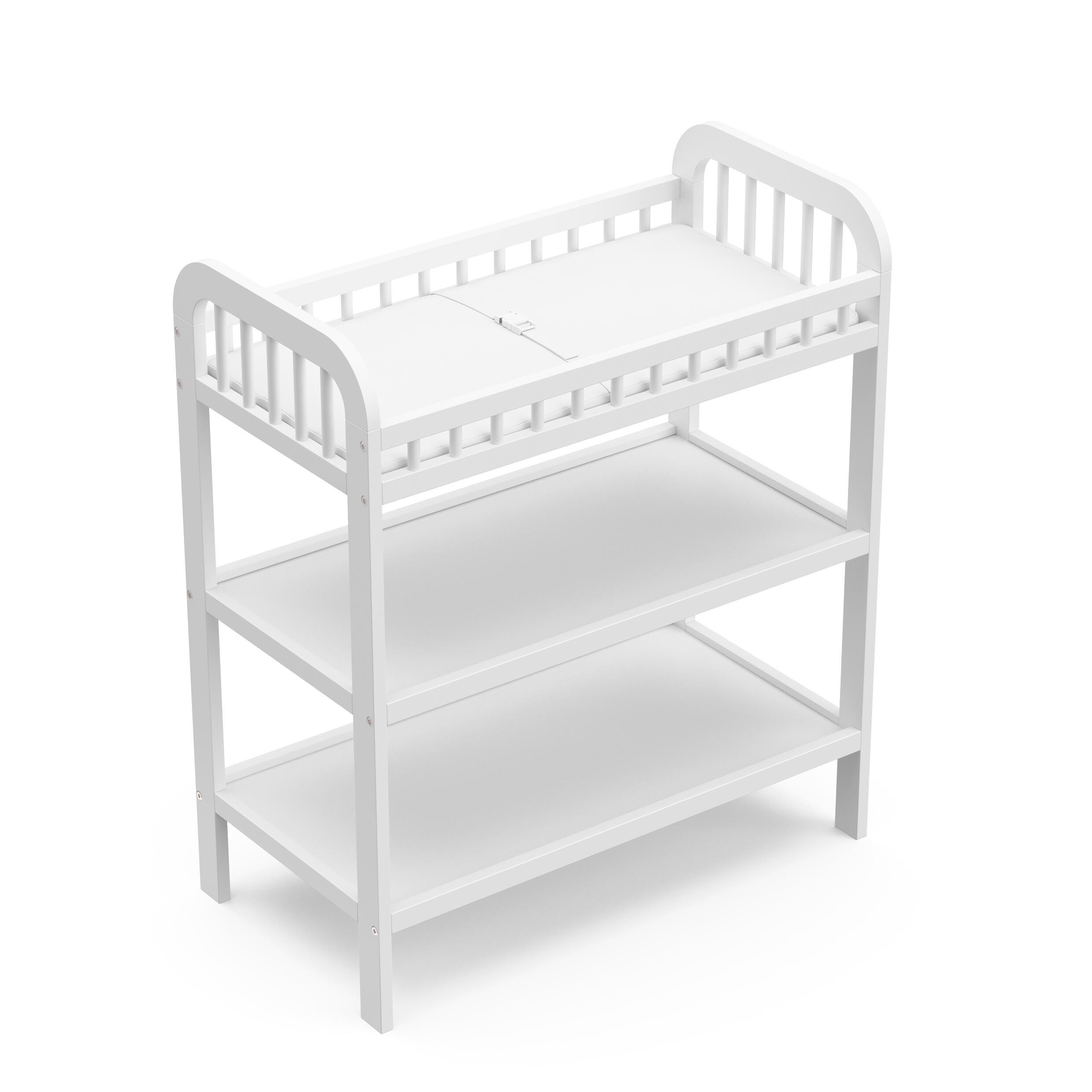 Storkcraft Pasadena Changing Table, White, large
