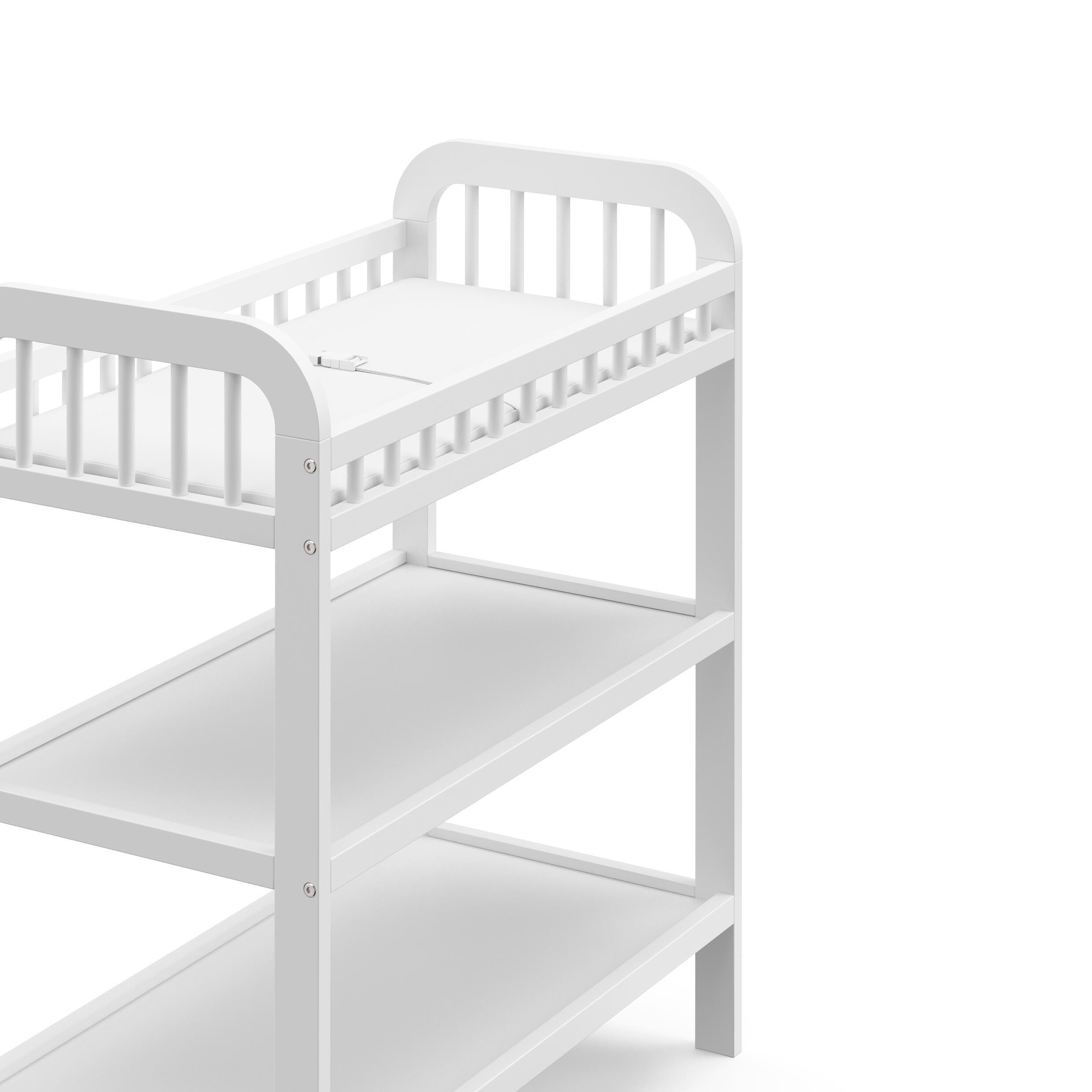 Storkcraft Pasadena Changing Table, White, large