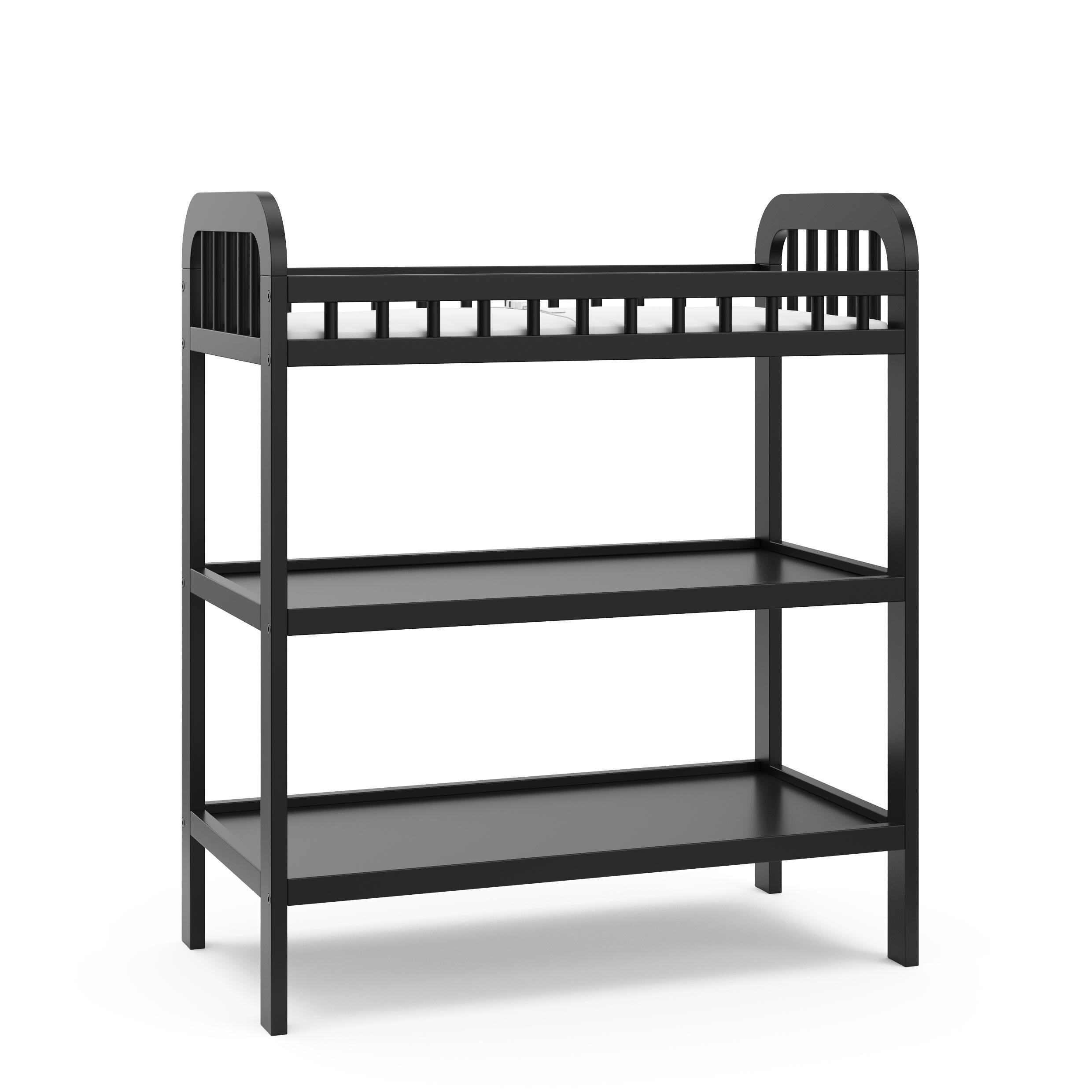 Storkcraft Pasadena Changing Table, Black, large