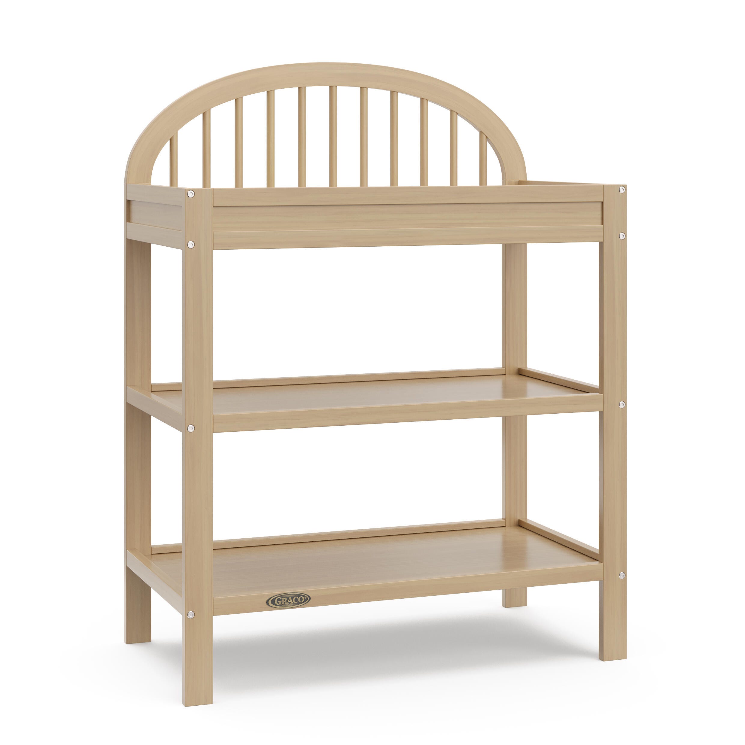 Graco Olivia Changing Table, Driftwood, large