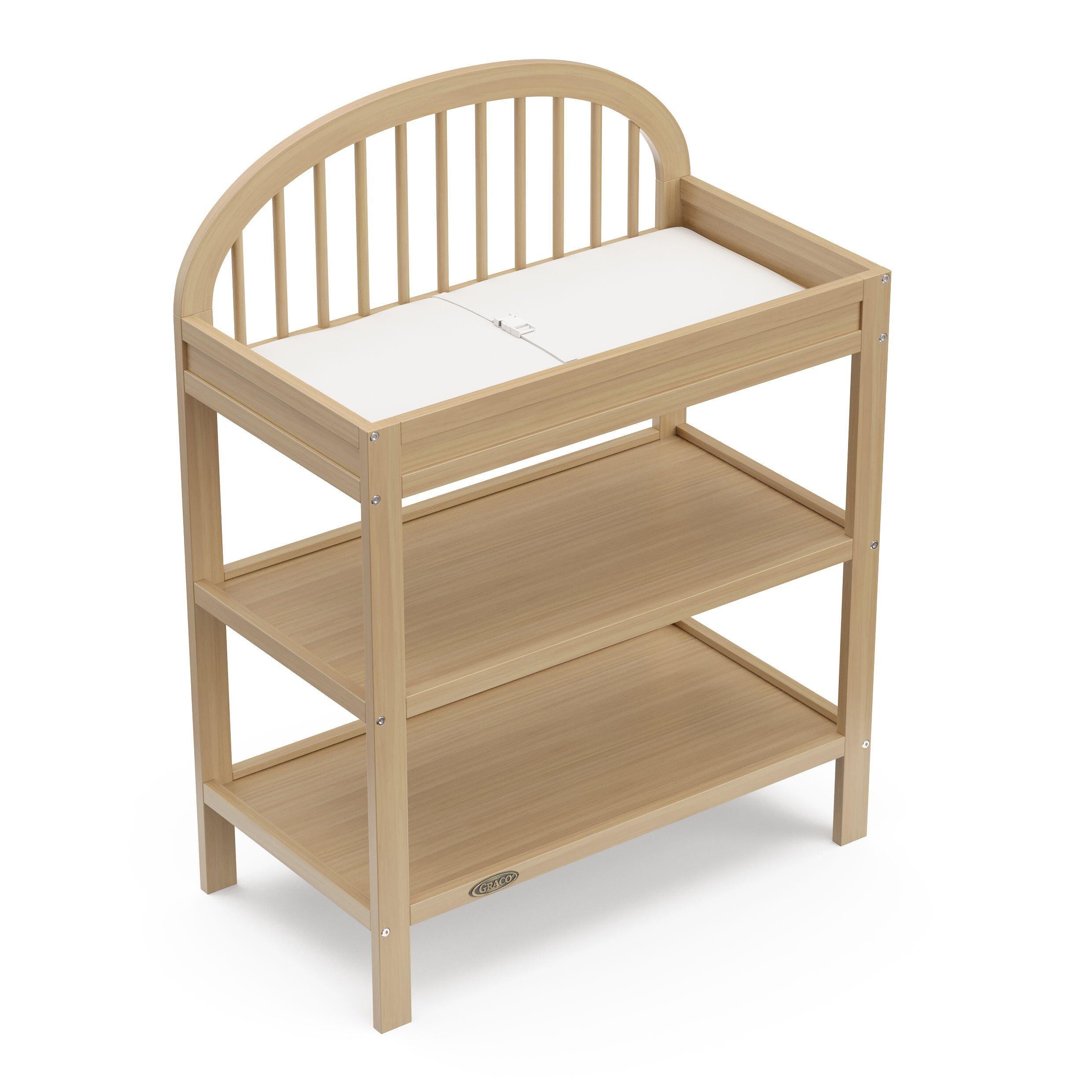 Graco Olivia Changing Table, Driftwood, large
