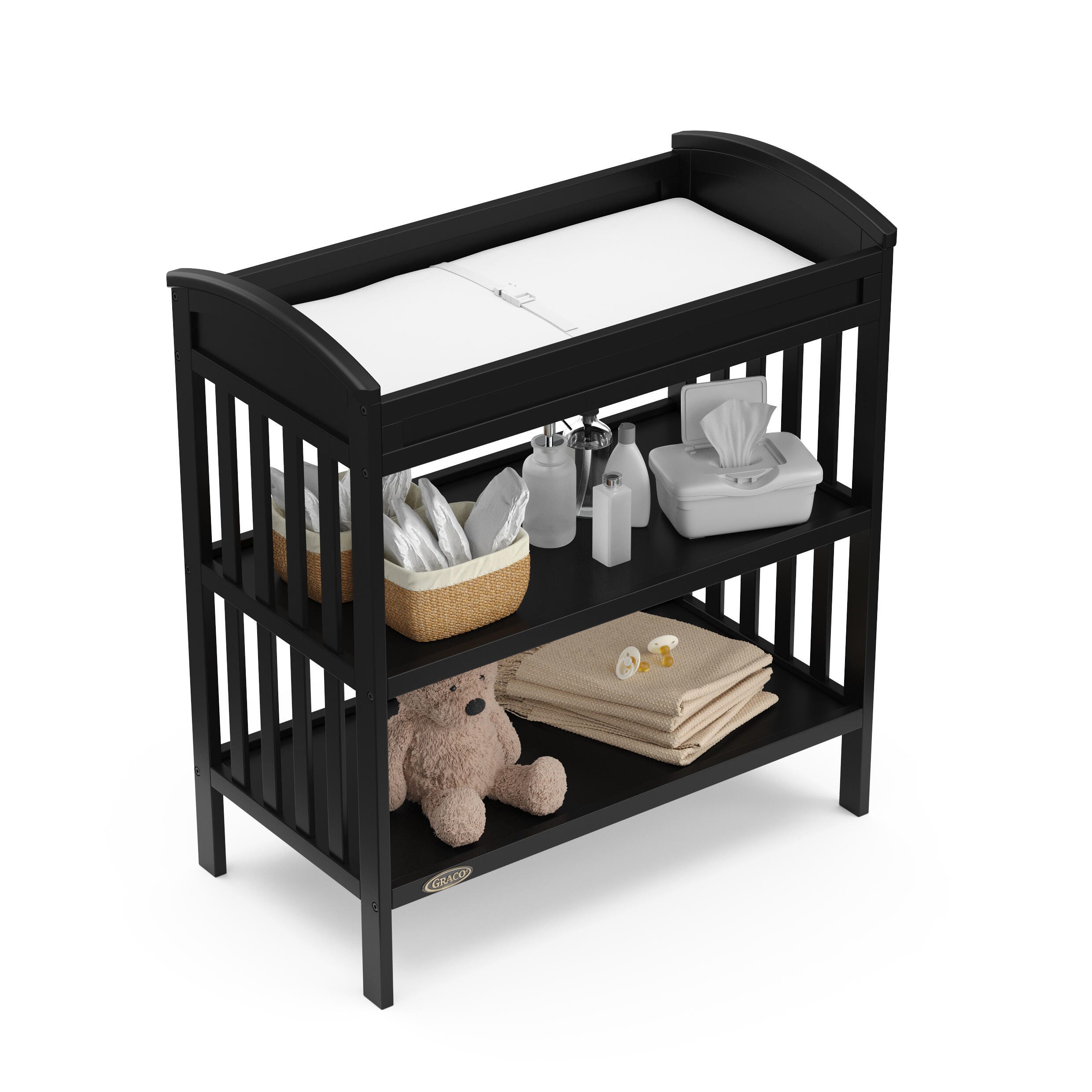Graco Benton Changing Table, Black, large