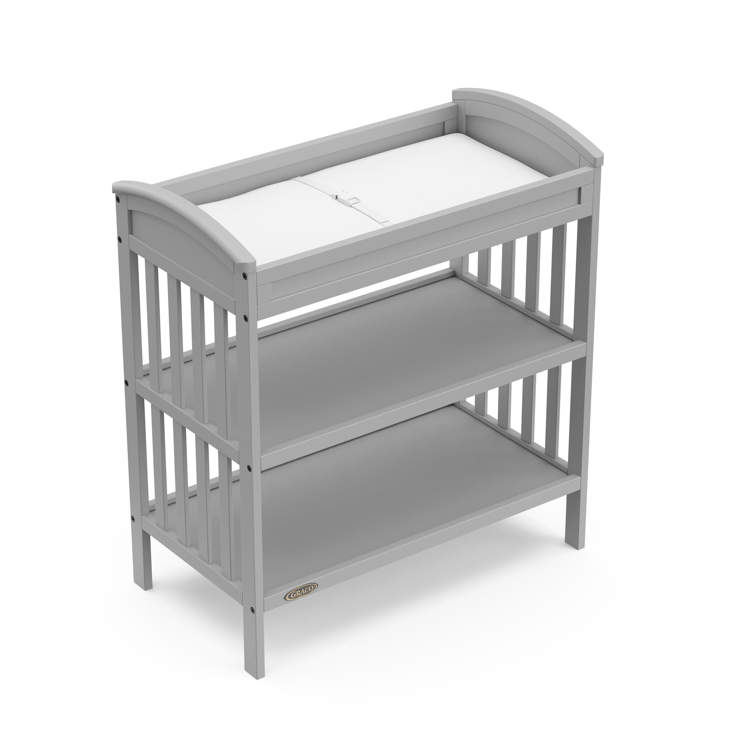 Graco Benton Changing Table, Pebble Gray, large