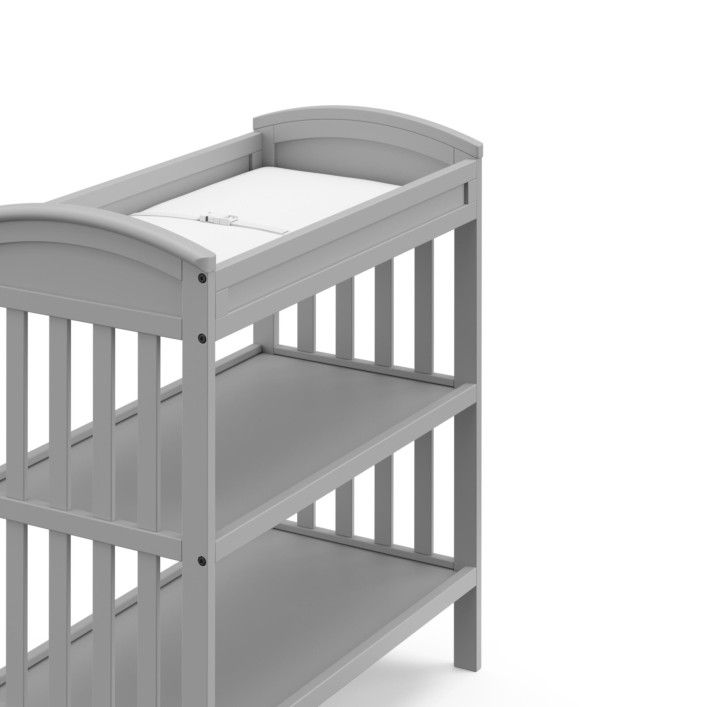Graco Benton Changing Table, Pebble Gray, large
