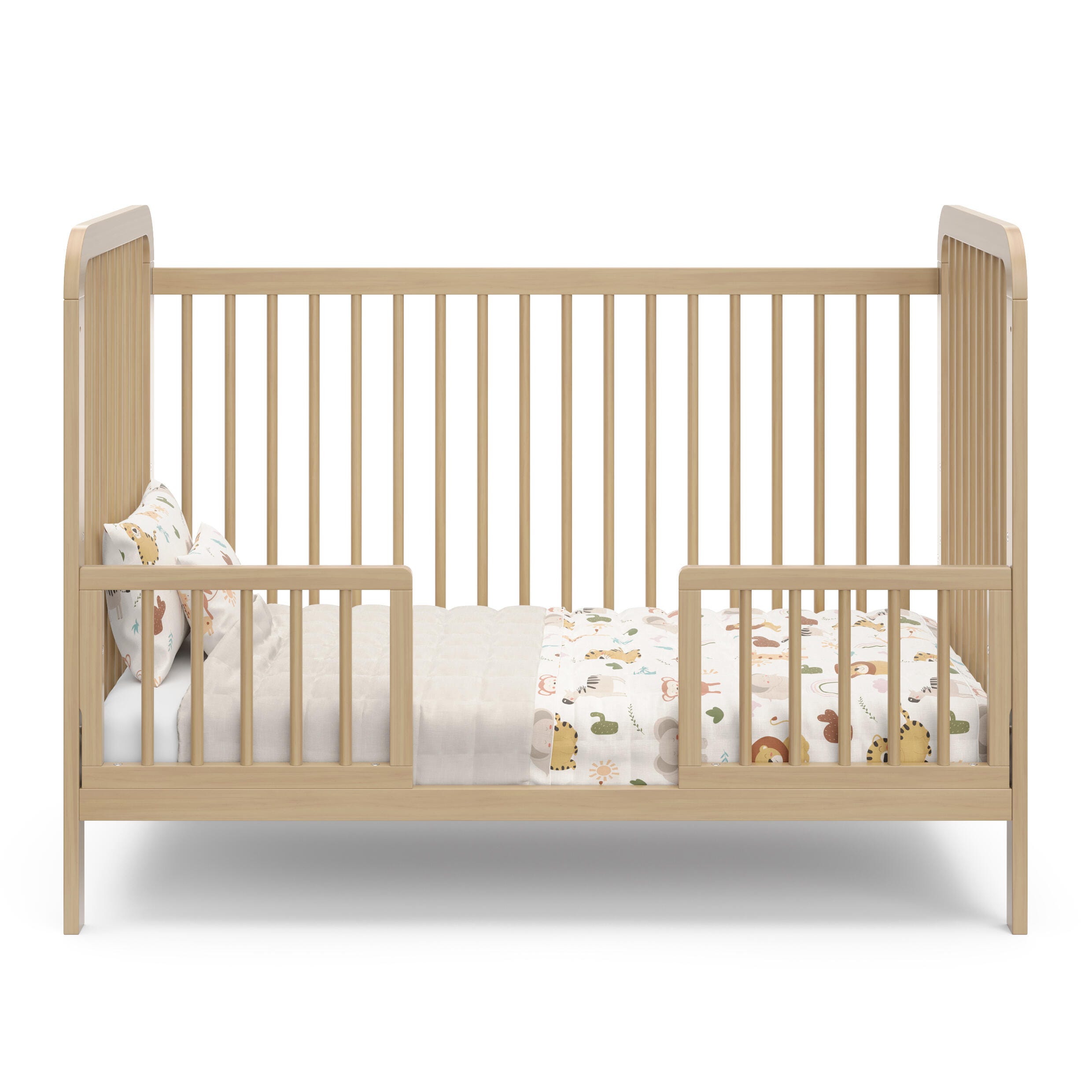 Graco Toddler Safety Guardrail Kit (Dowels), Driftwood, large