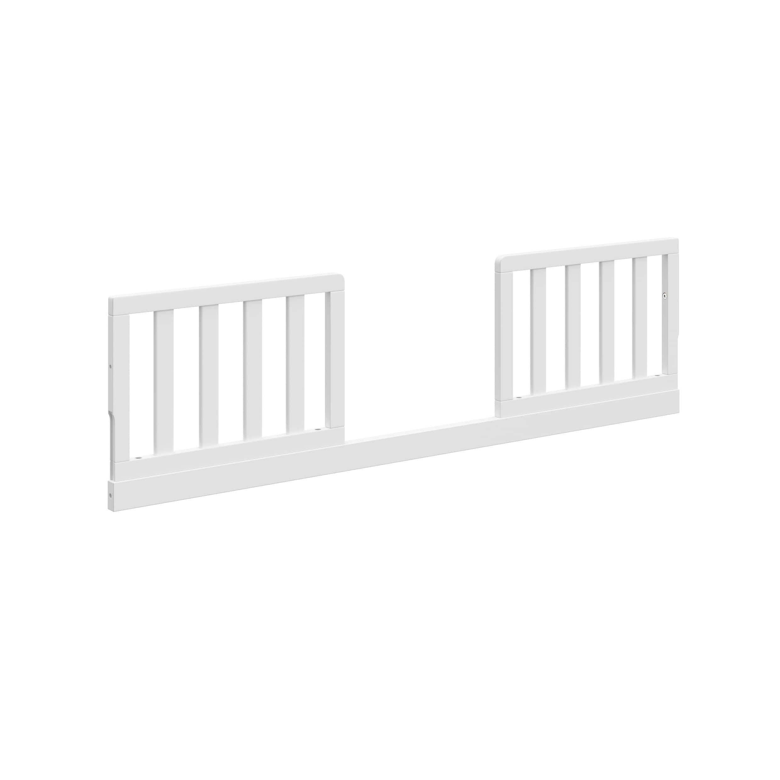 Graco Toddler Safety Guardrail Kit (Slats), White, large
