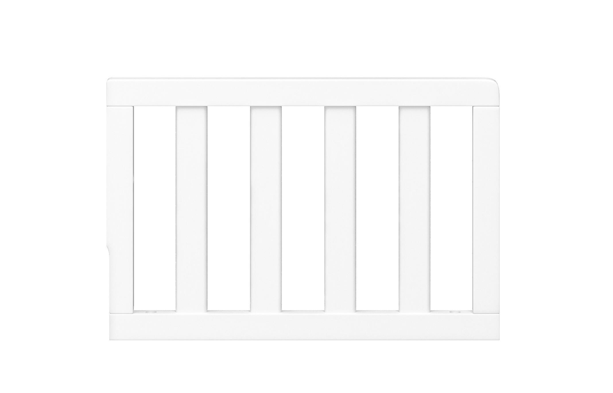 Graco Toddler Safety Guardrail (Slats), White, large